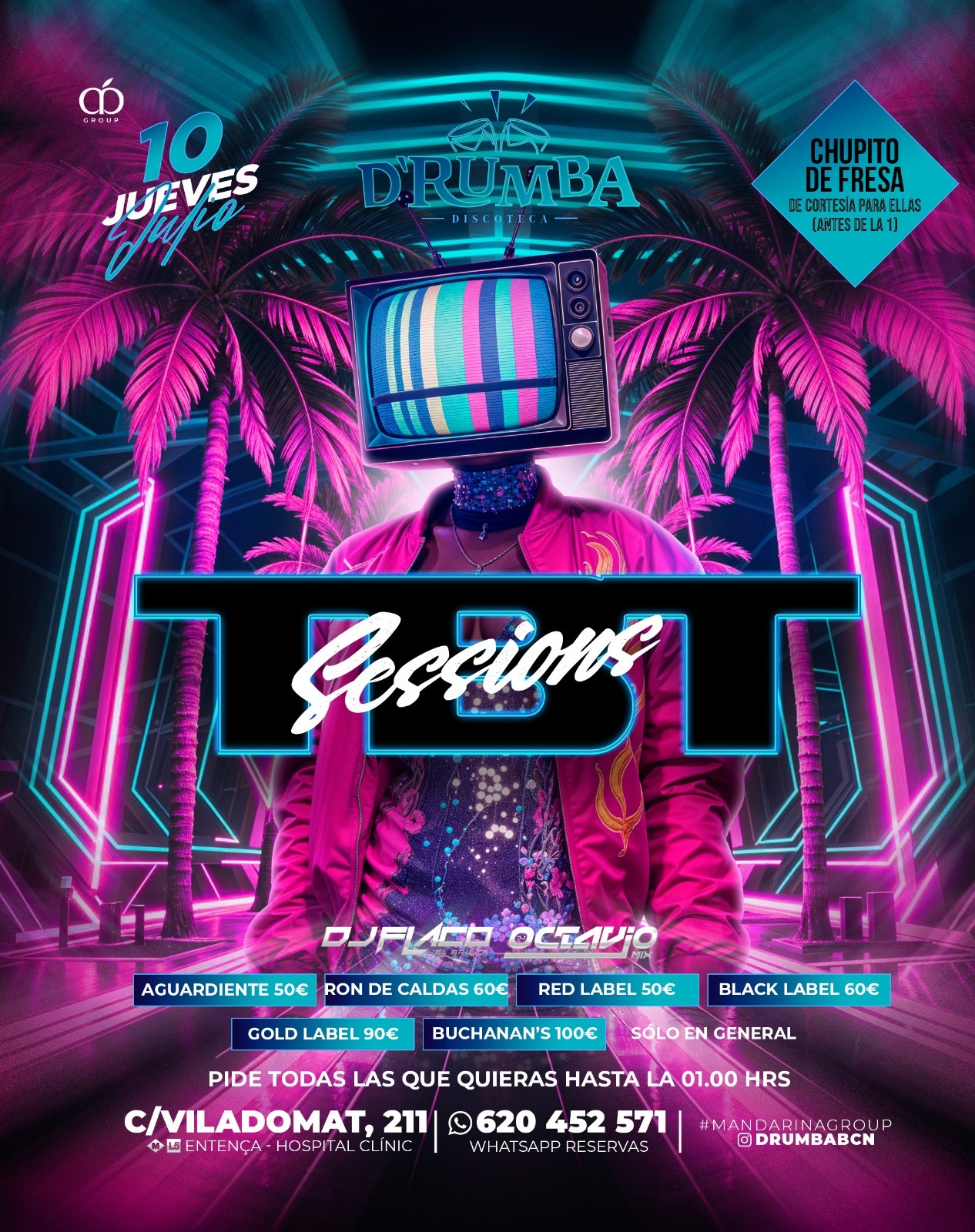 TBT SESSIONS - Club D' rumba Barcelona TBT SESSIONS - Club D' rumba Barcelona