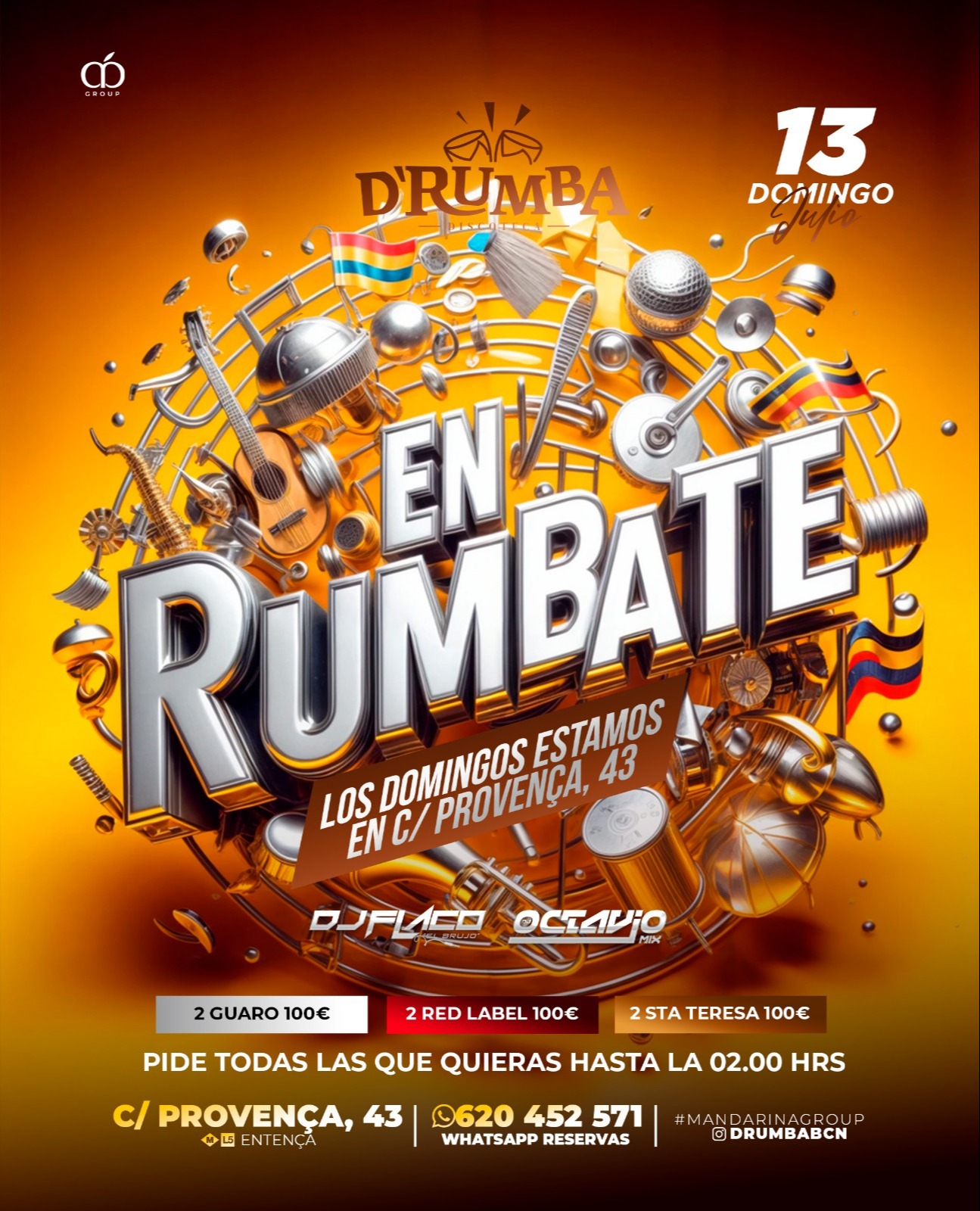 ENRUMBATE - Club D' rumba Barcelona
