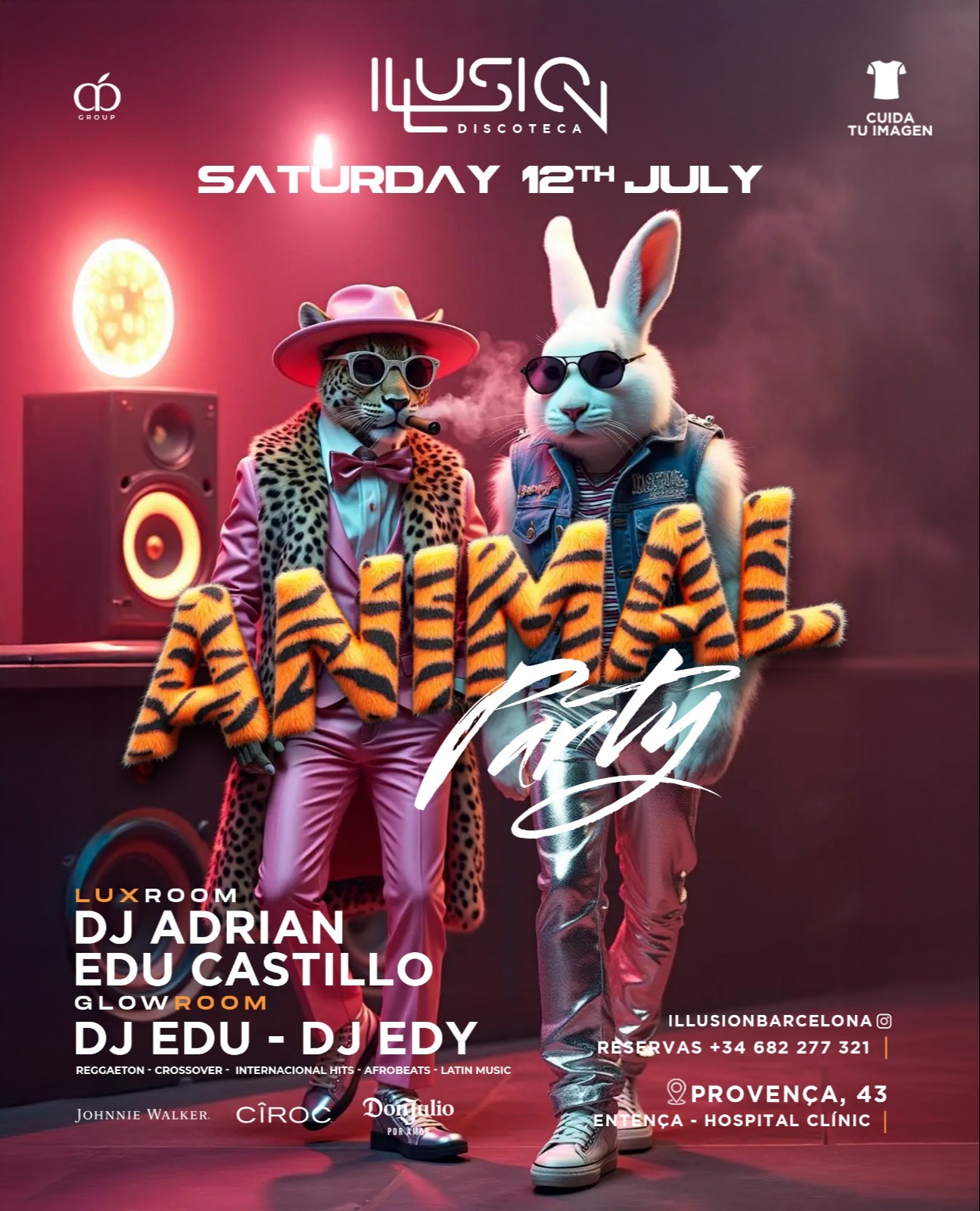 ANIMAL PARTY - Club Illusion