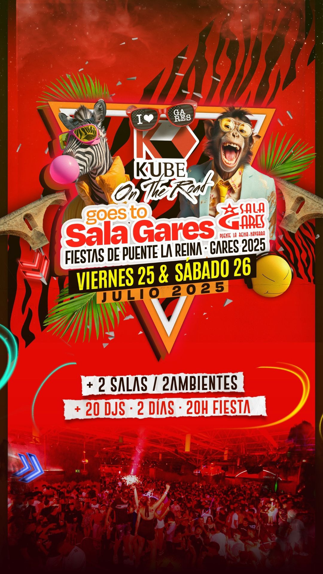 Kube Goes to Gares Viernes 25 Julio - Club Kube Tafalla