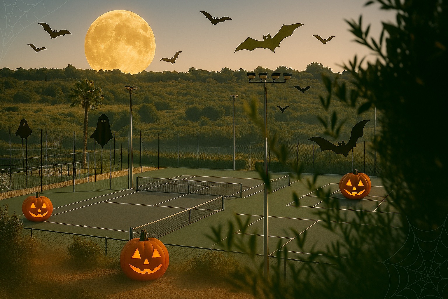 Watch the Game + Lunch: The Haunted Court – Halloween Tournament Padel and Tennis Tournament @ THE RAQUET, LA RESERVA CLUB 