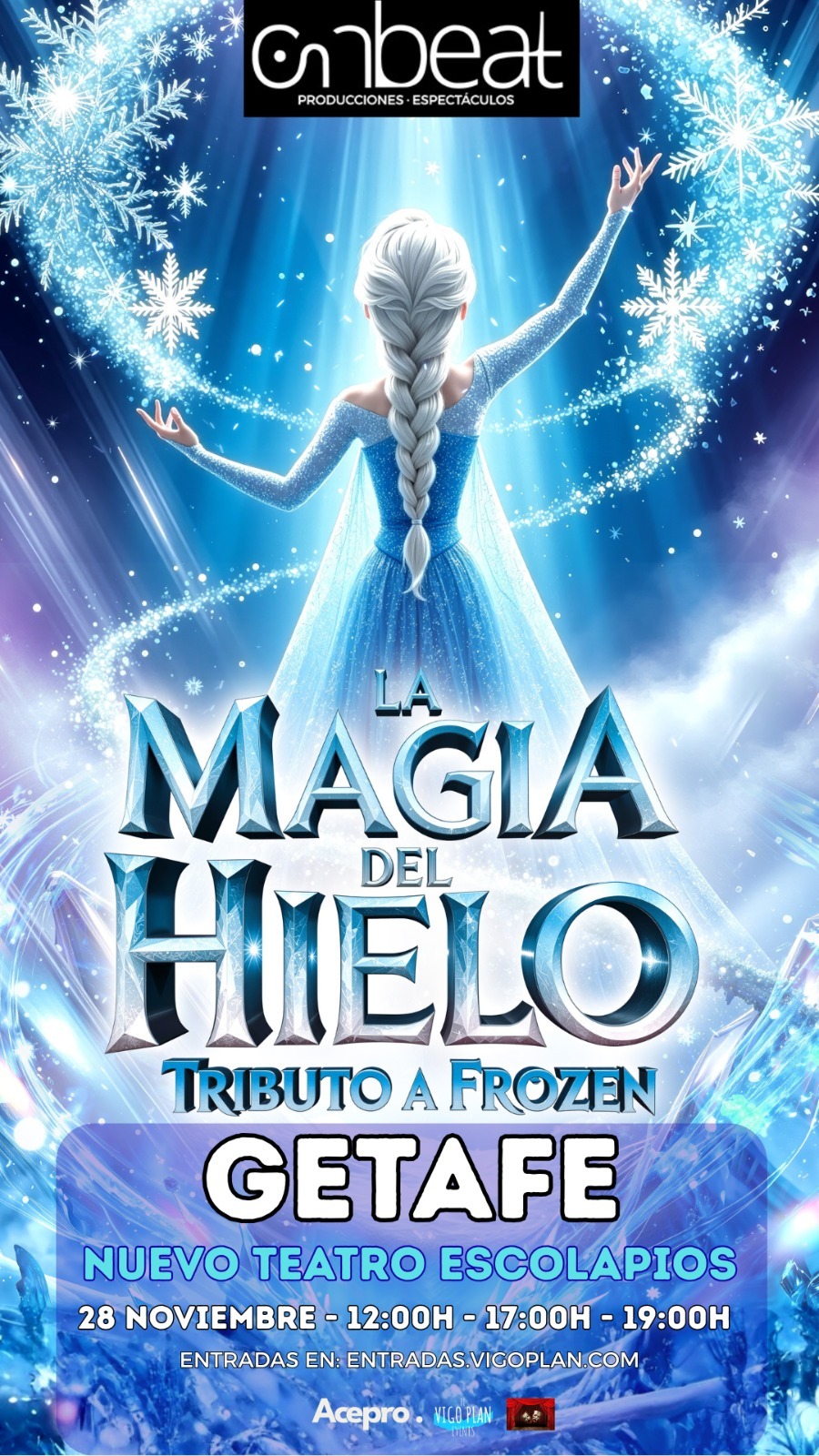 La magia del hielo, tributo a Frozen el musical - 12HS