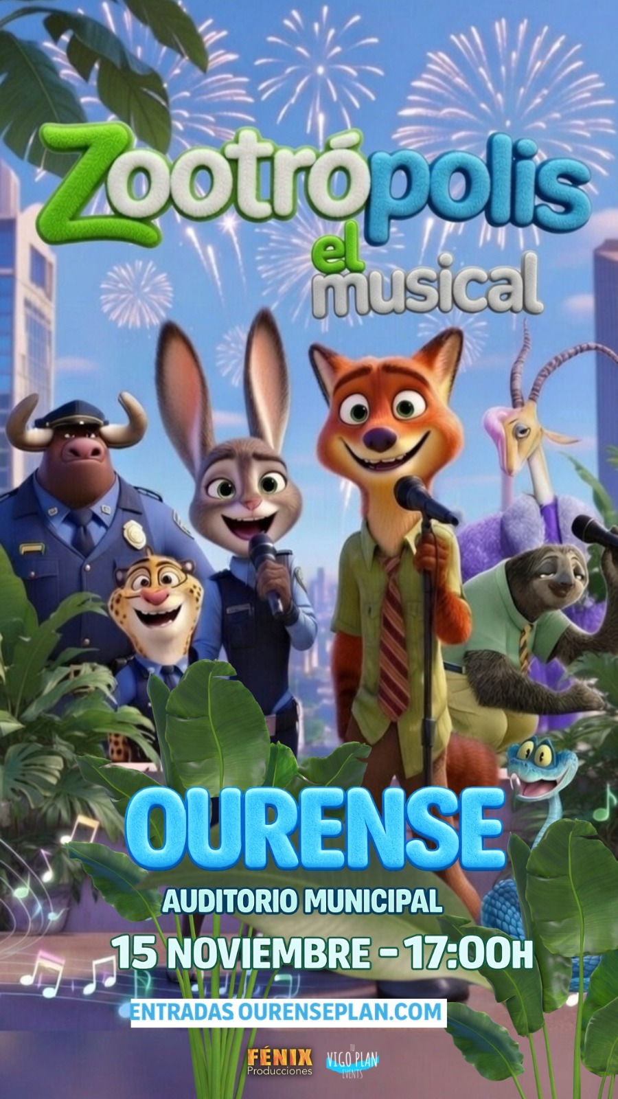 ZOOTRÓPOLIS, EL MUSICAL 