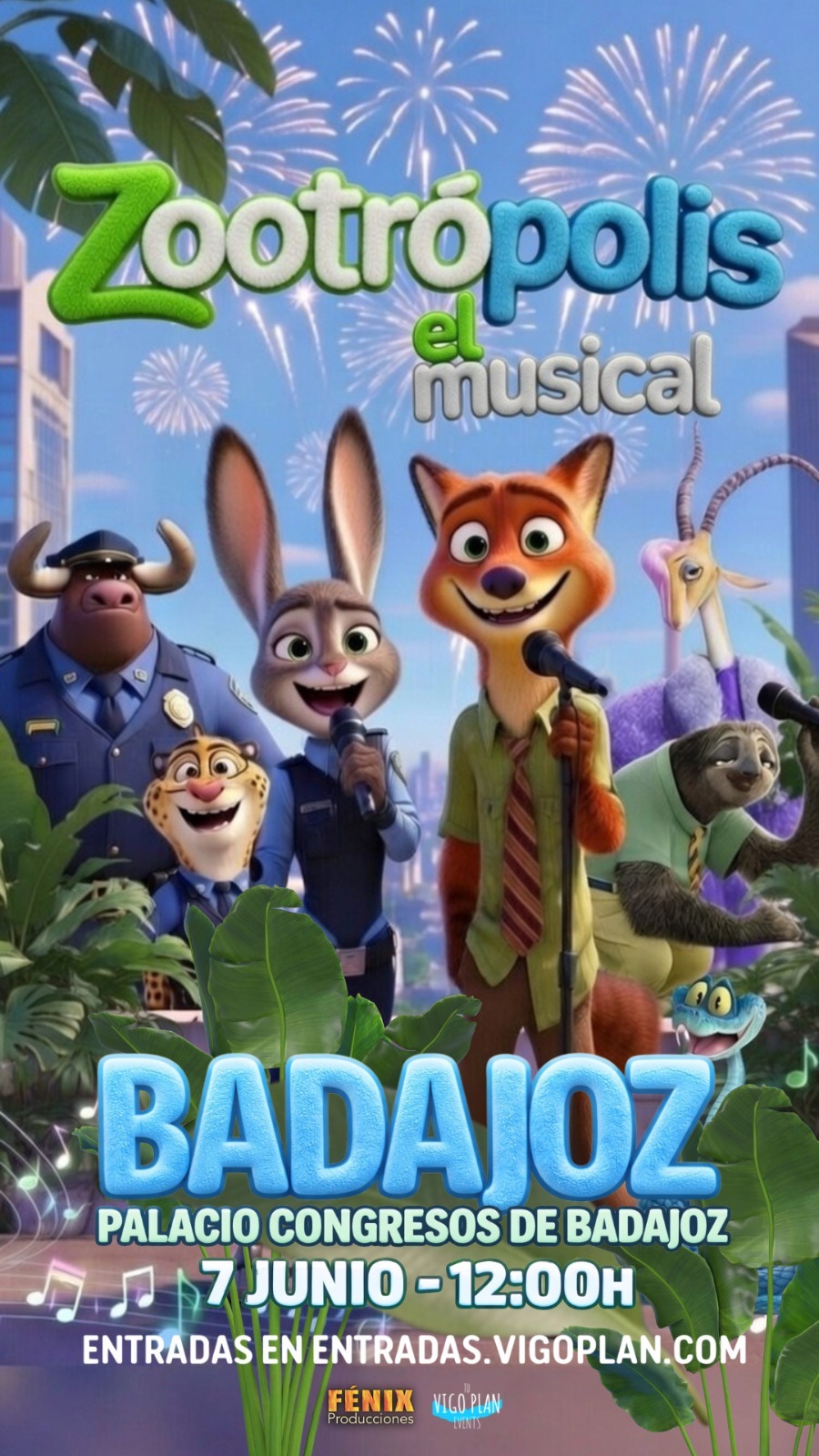ZOOTRÓPOLIS, EL MUSICAL