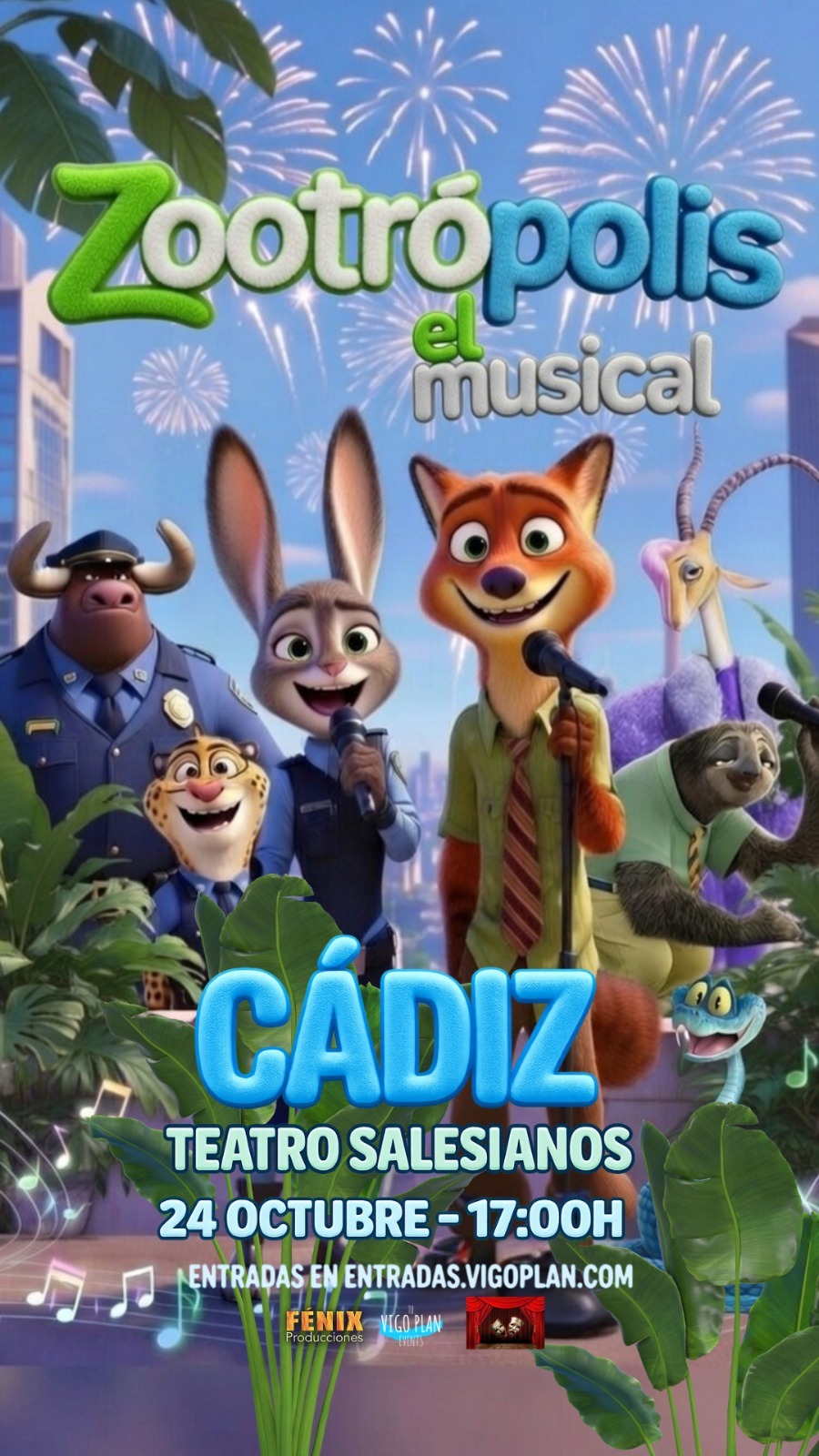 ZOOTRÓPOLIS, EL MUSICAL 