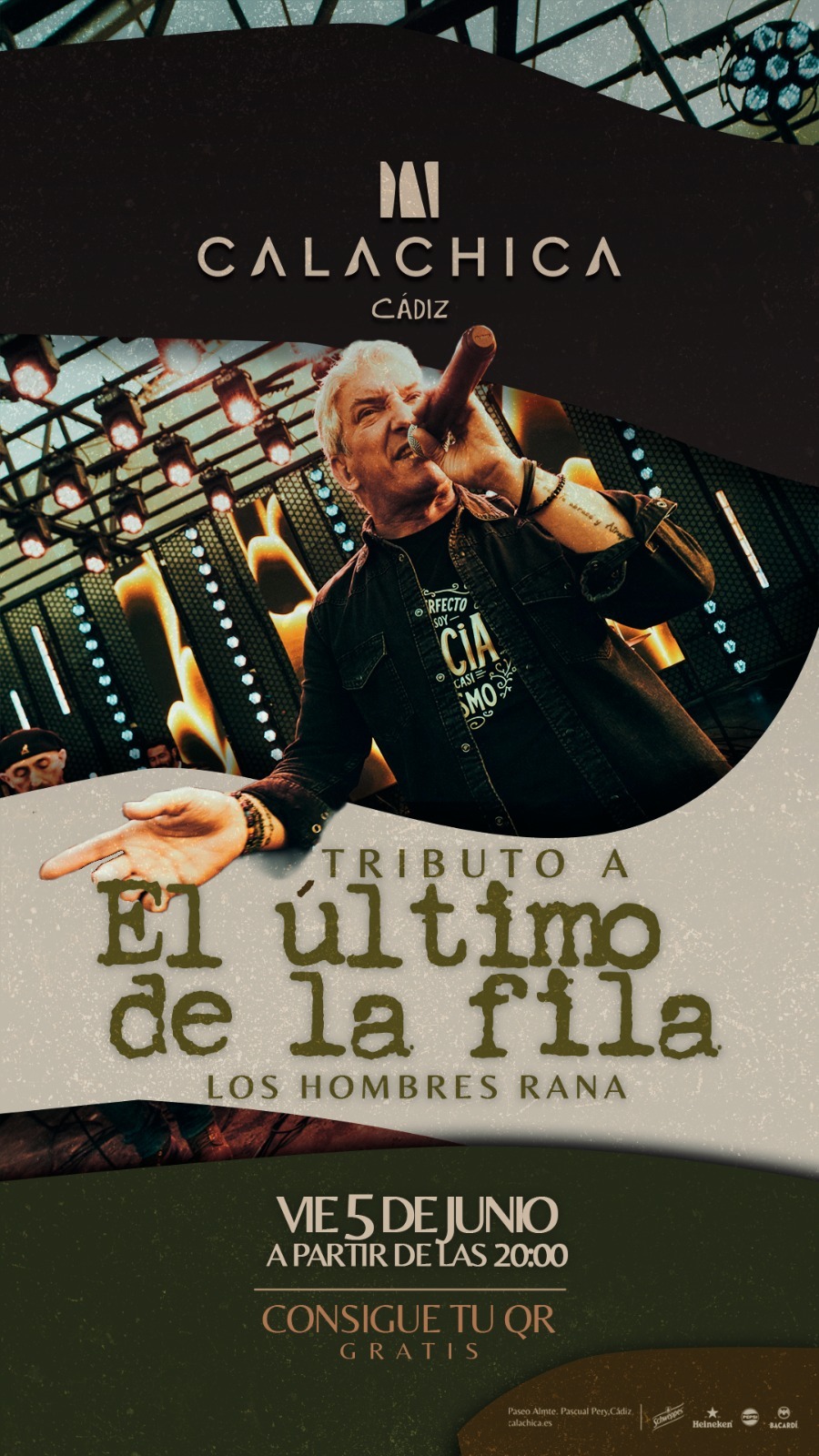 VIERNES 5 DE JUNIO  | TRIBUTO A EL ÚLTIMO DE LA FILA |  TARDEO