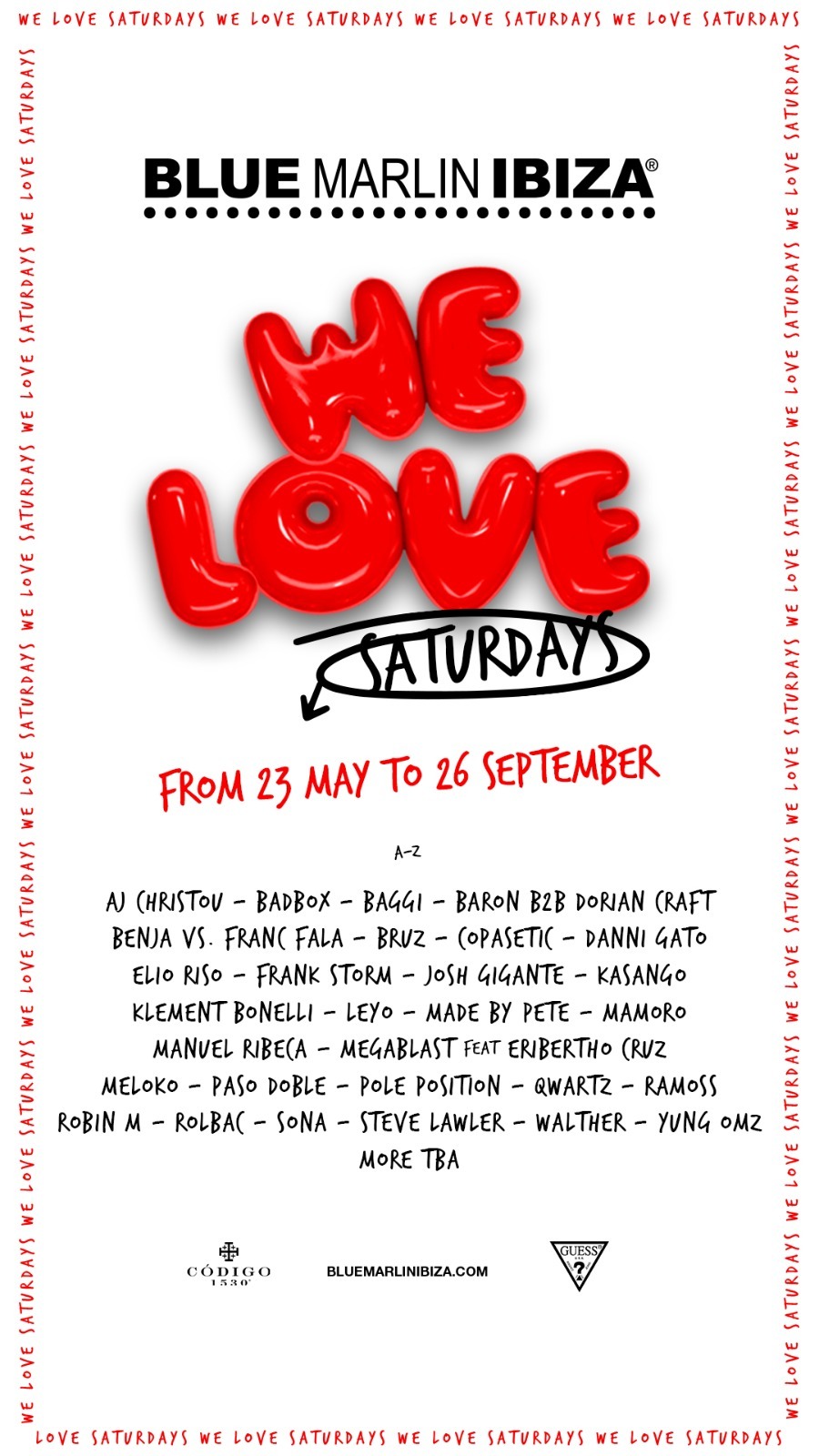 WE LOVE SATURDAYS