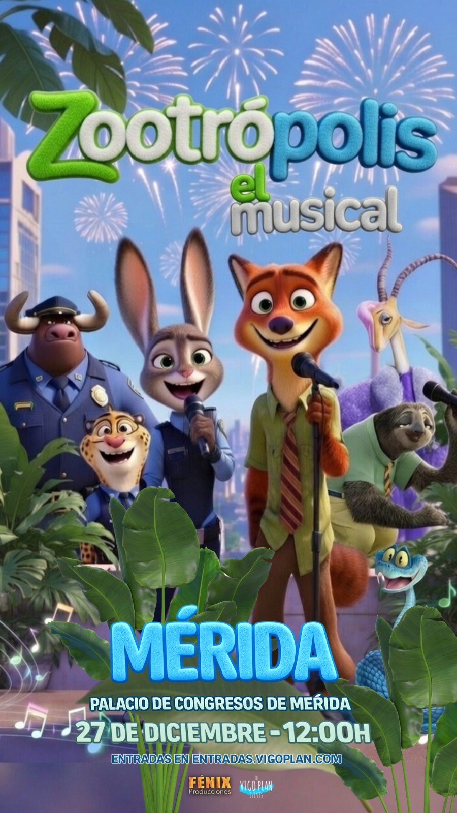 ZOOTRÓPOLIS, EL MUSICAL 