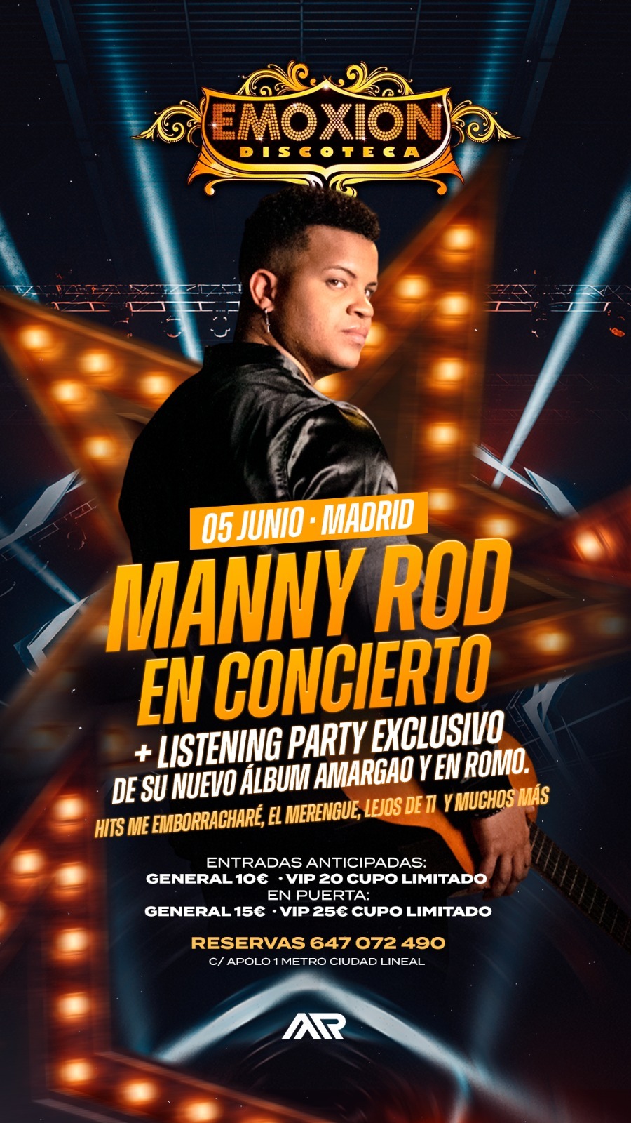 MANNY ROD EN CONCIERTO - Virtual CANA BRAVA