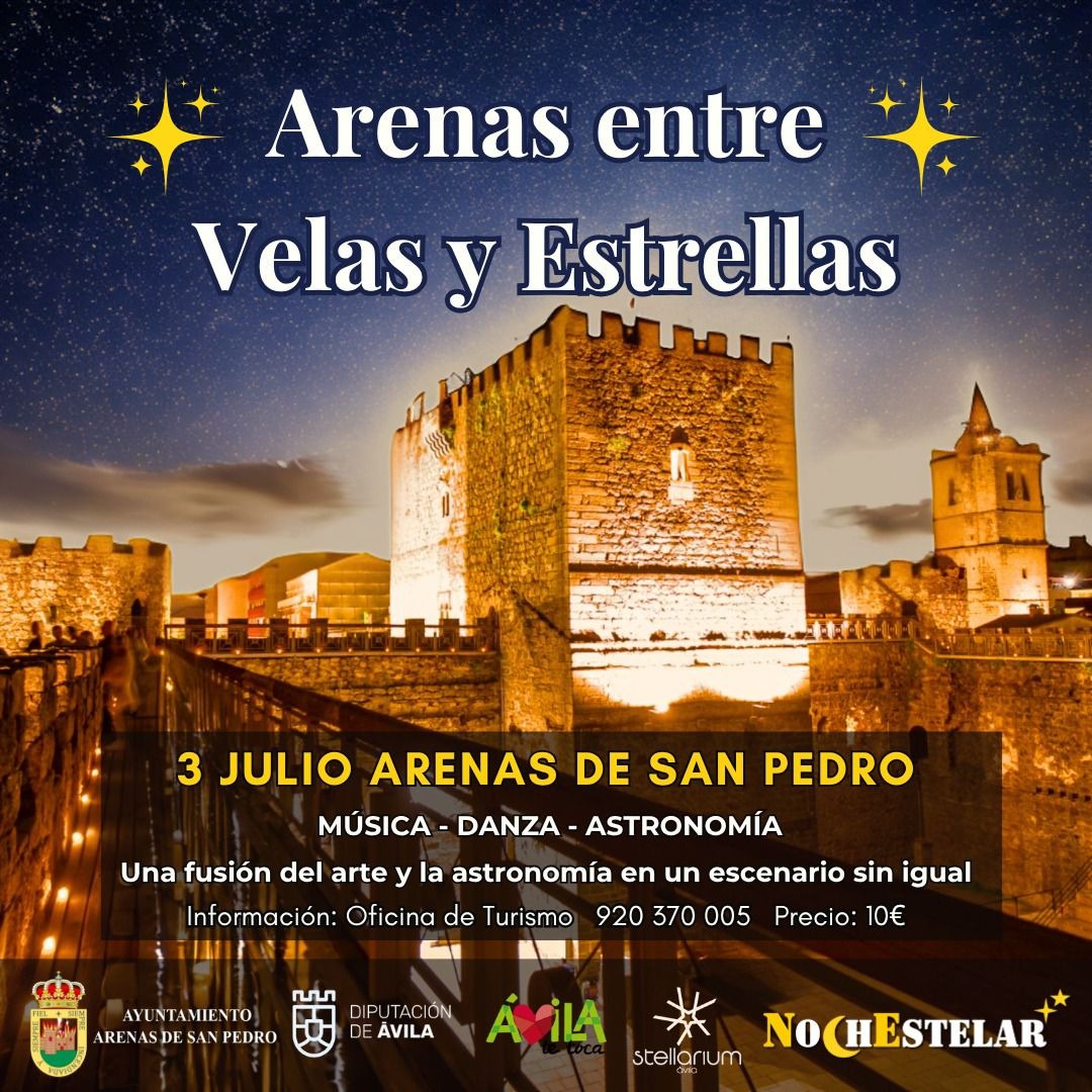Arenas entre Velas y Estrellas - Club Noche Estelar
