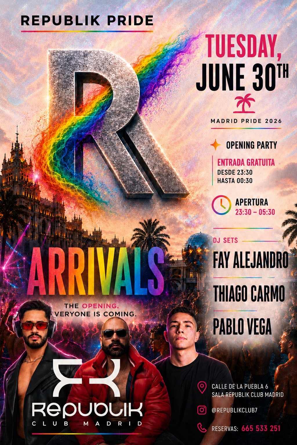 Arrivals - Club Sala Republik