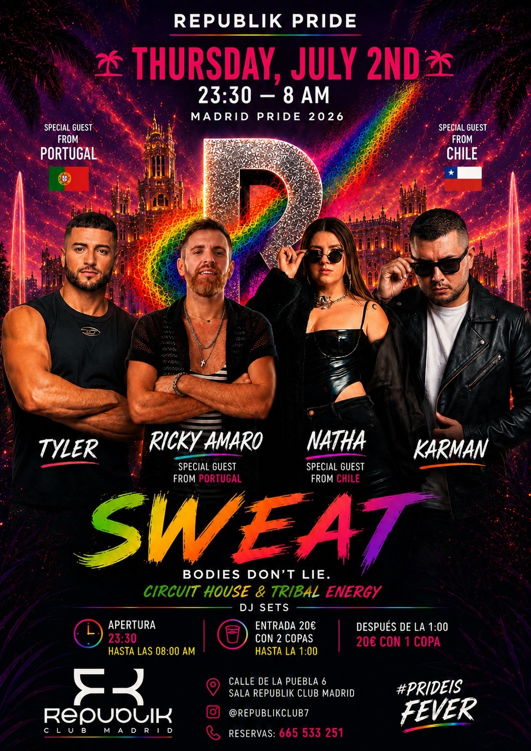 Sweat - Club Sala Republik