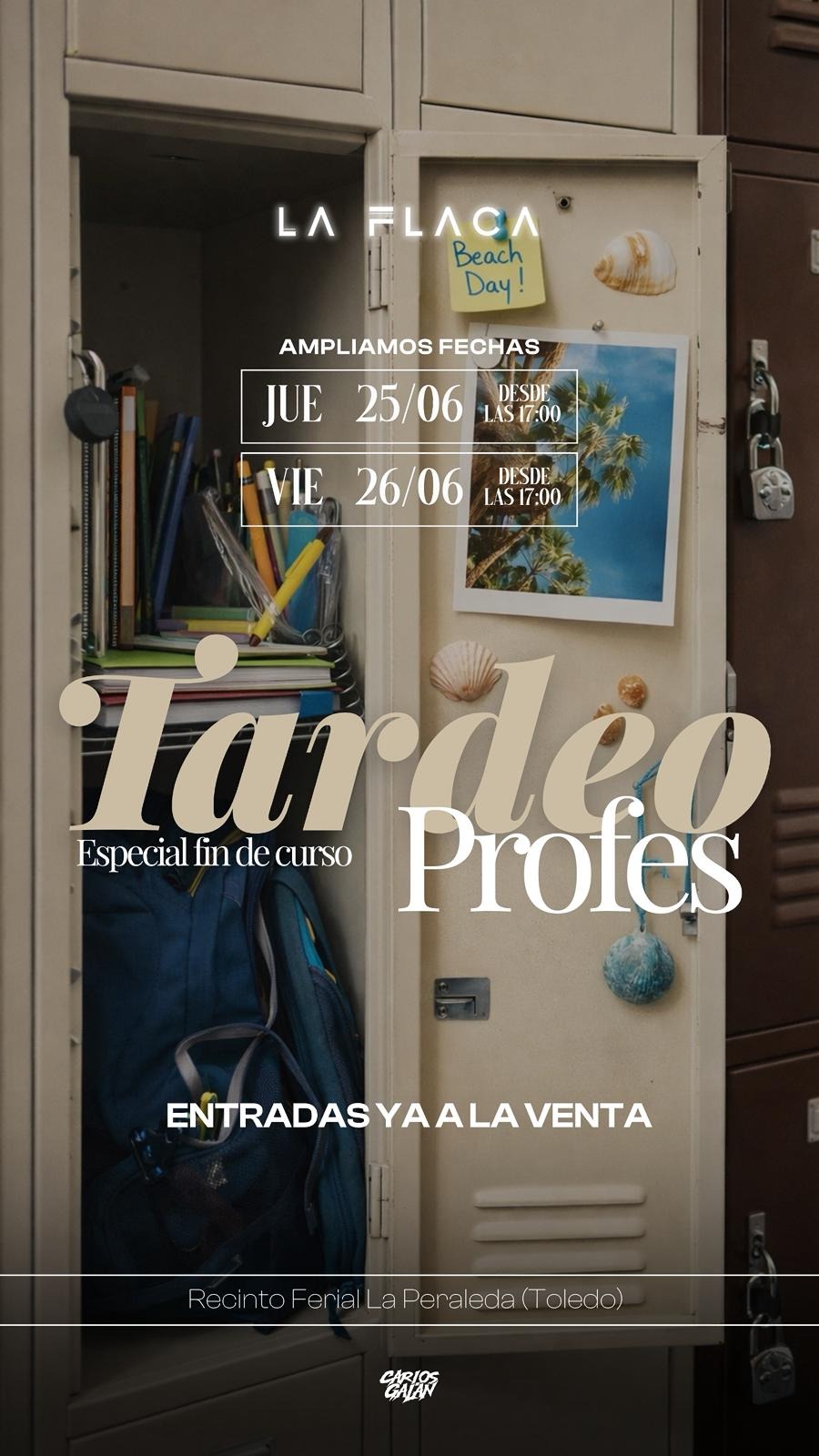 TARDEO PROFES “ESPECIAL FIN DE CURSO”