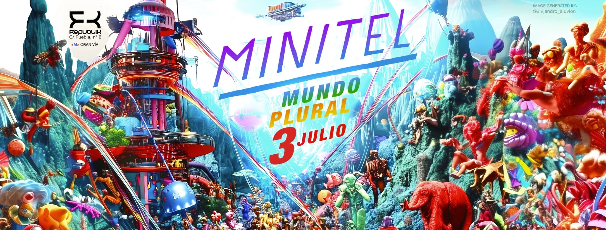 MINITEL - MUNDO PLURAL - Club Sala Republik