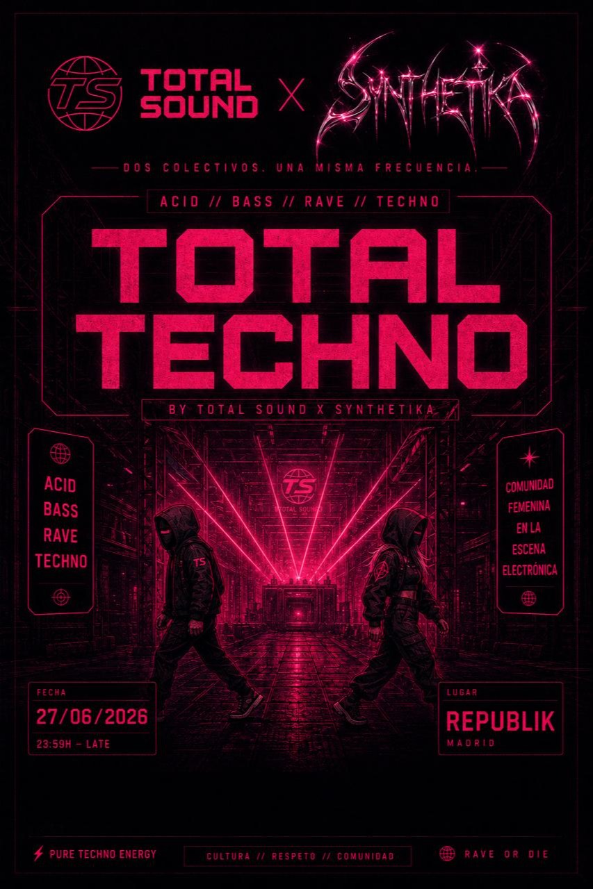 TOTAL SOUND × SYNTHETIKA - Club Sala Republik