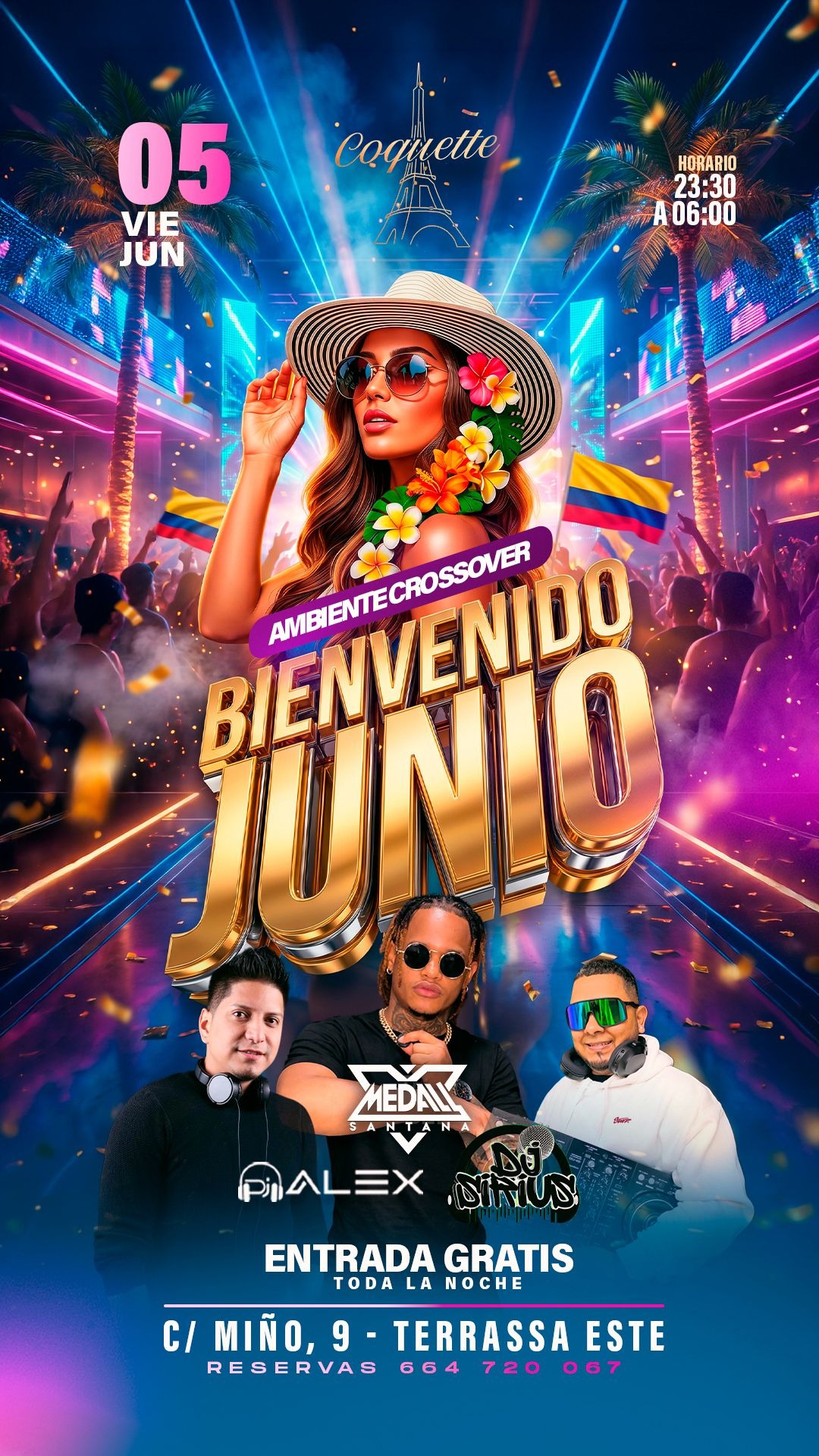 BIENVENIDO JUNIO