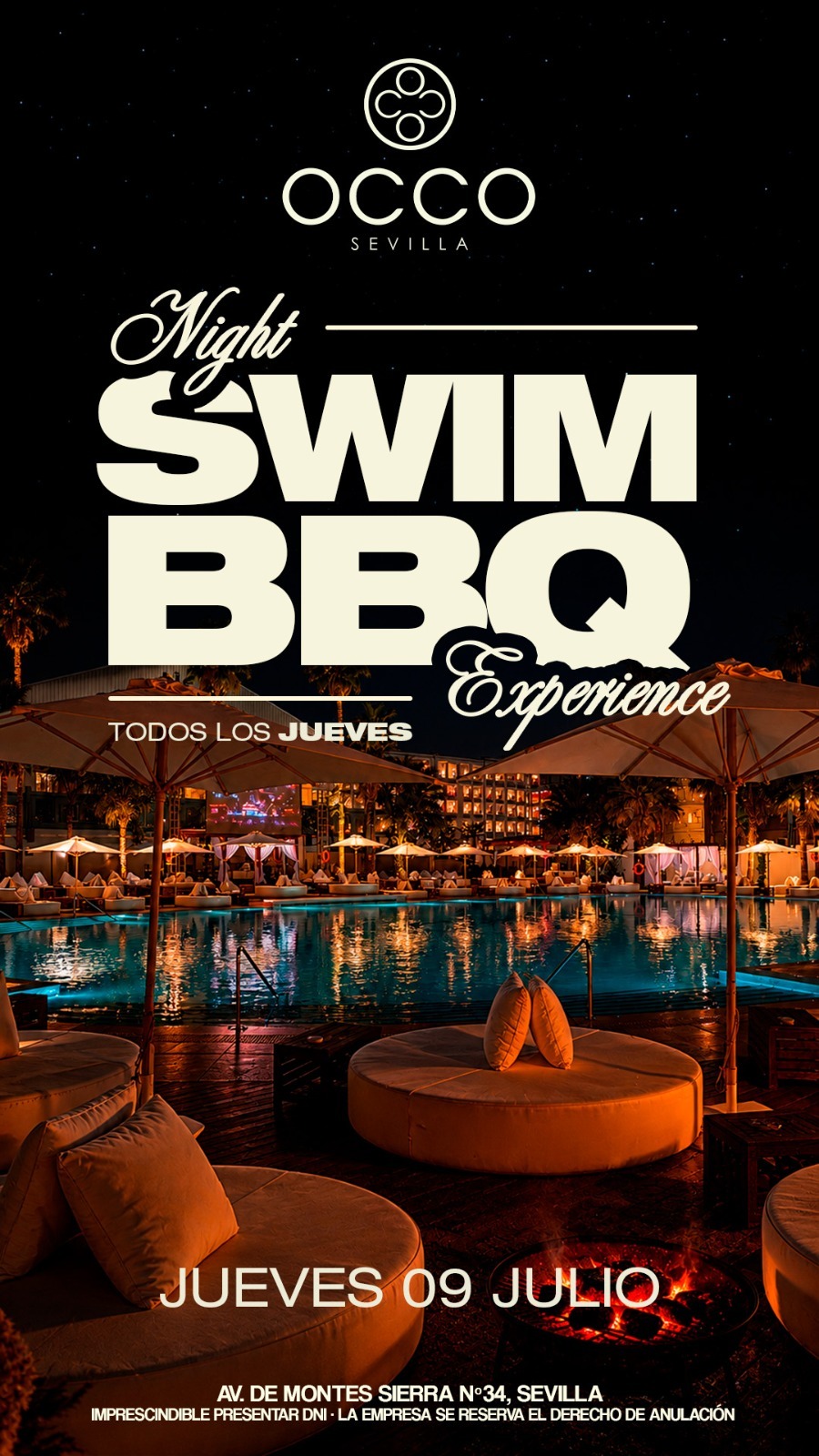 Bbq y baño nocturno VI