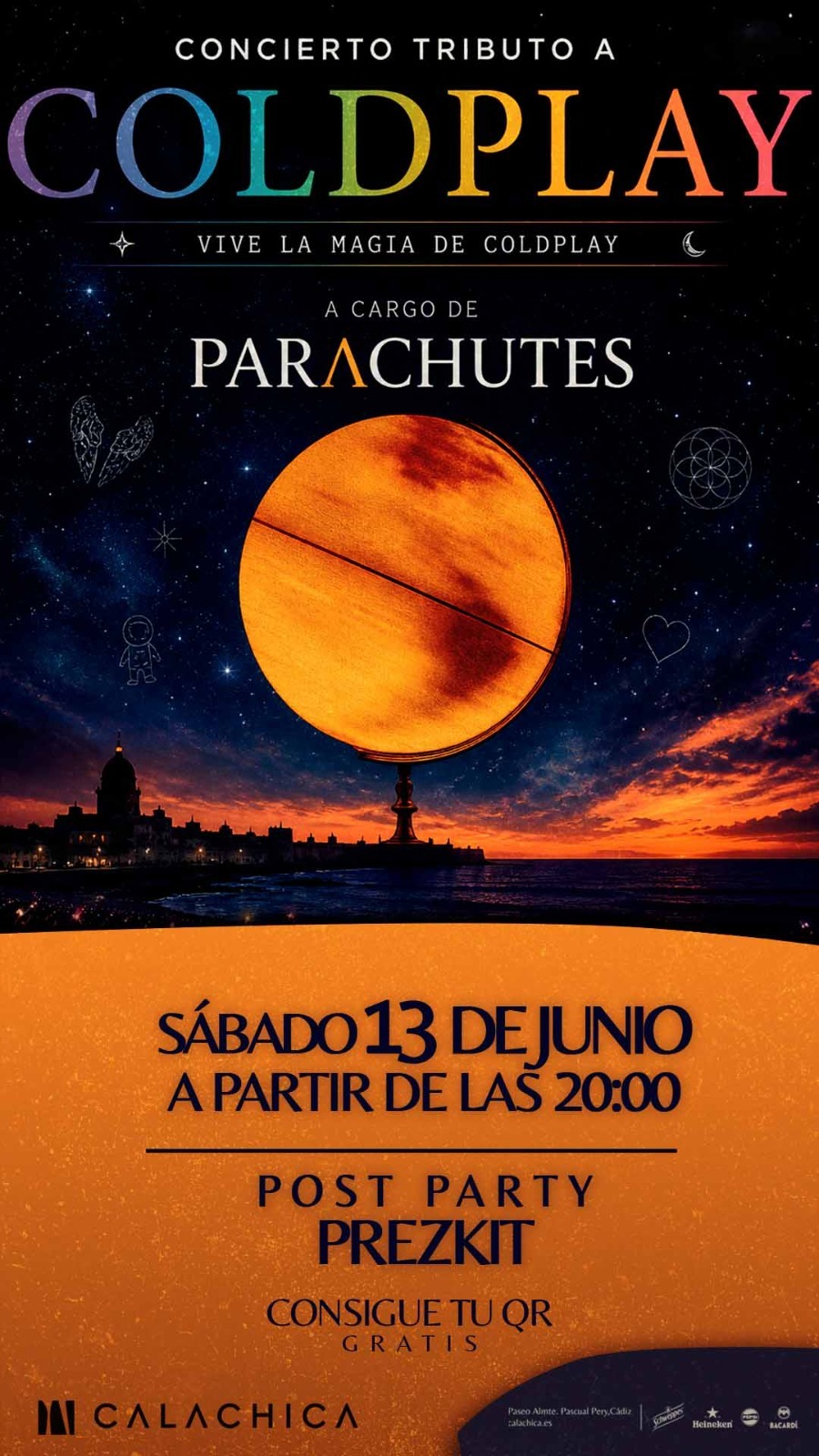 SÁBADO 13  JUNIO  | PARACHUTES |  TARDEO