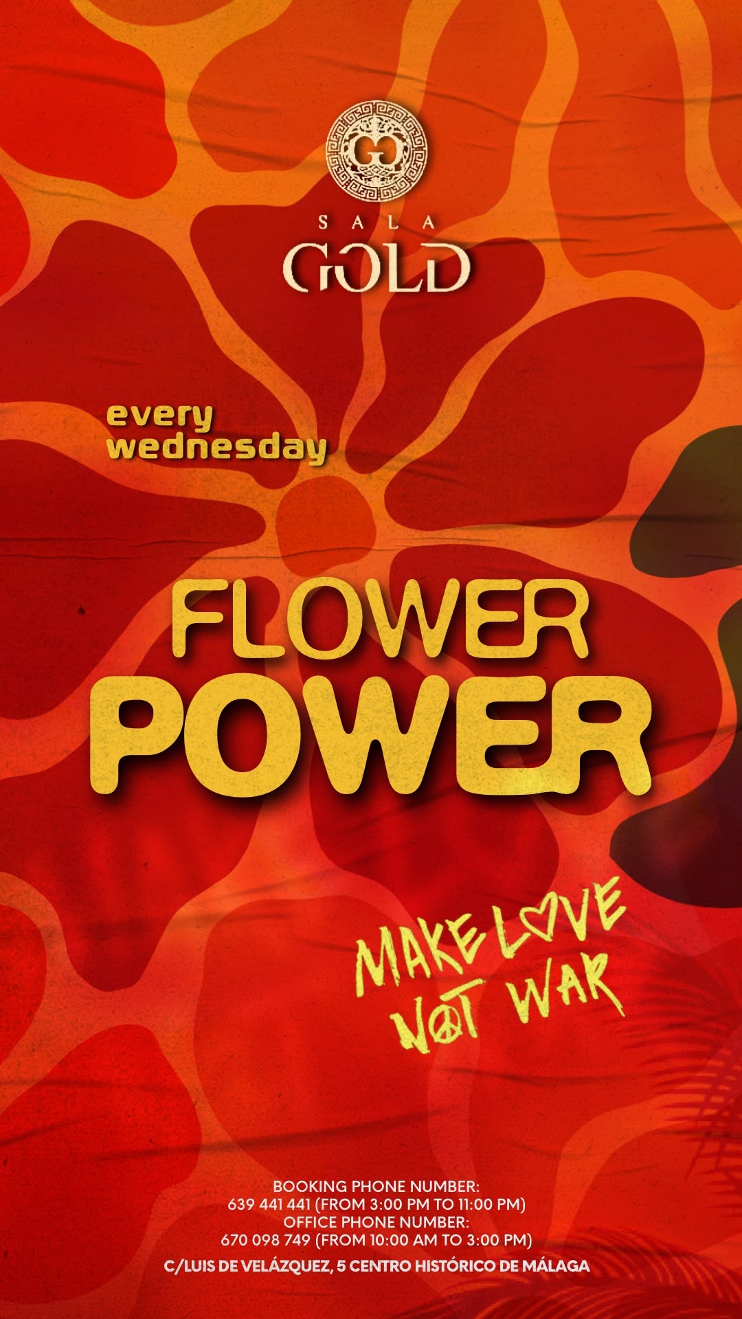 FLOWER POWER - Club SALA GOLD