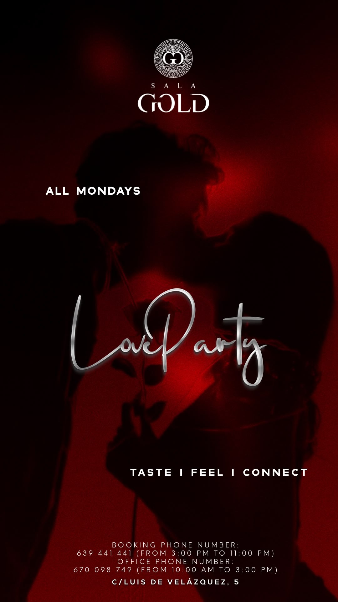 LOVE PARTY - Club SALA GOLD