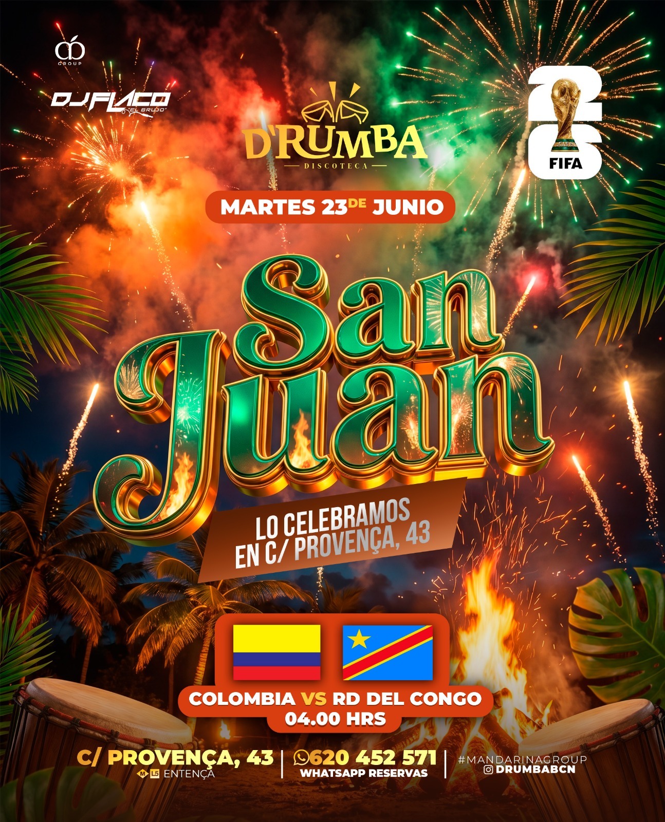 VÍSPERA SAN JUAN - Club D' rumba Barcelona