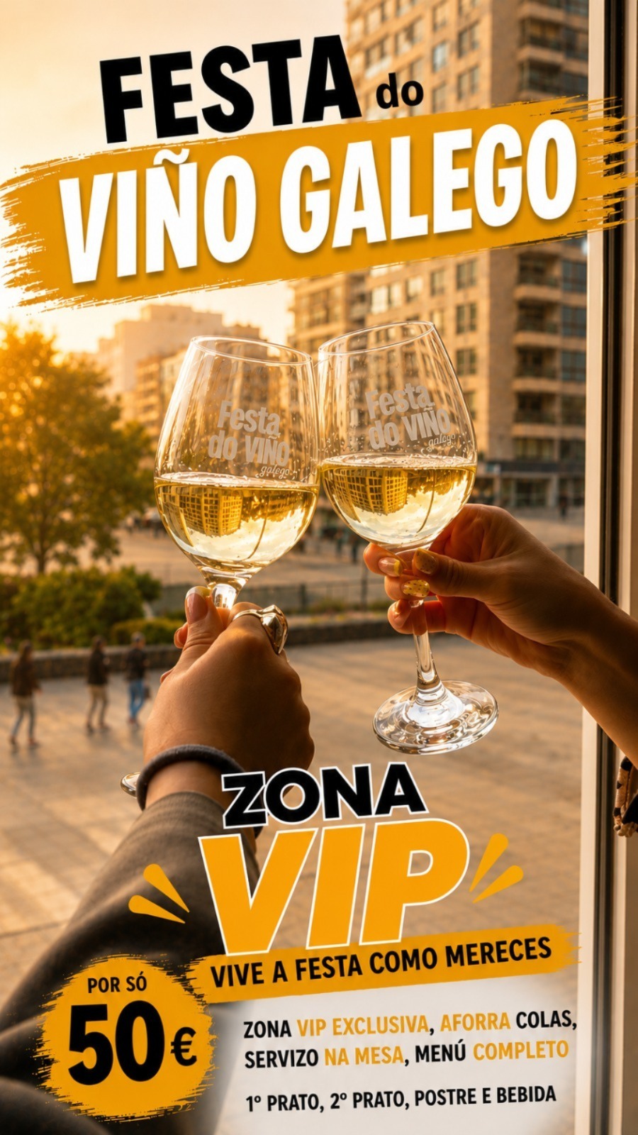 ZONA VIP, FESTA DO VIÑO GALEGO 