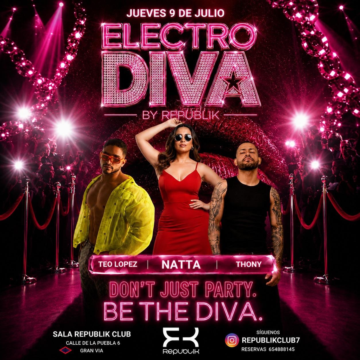  Electro Divas - Club Sala Republik