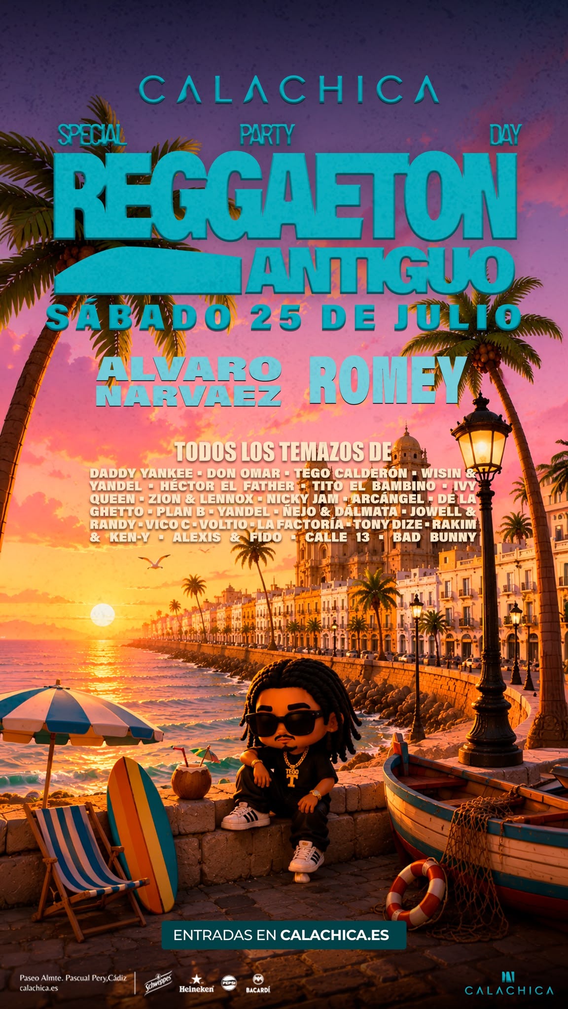 SAB 25 JUL | SPECIAL REGGAETON DAY 