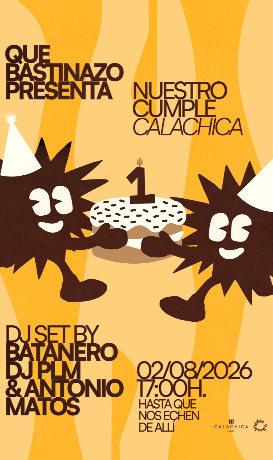 DOM 2 AGO | Qué Bastinazo - aniversario