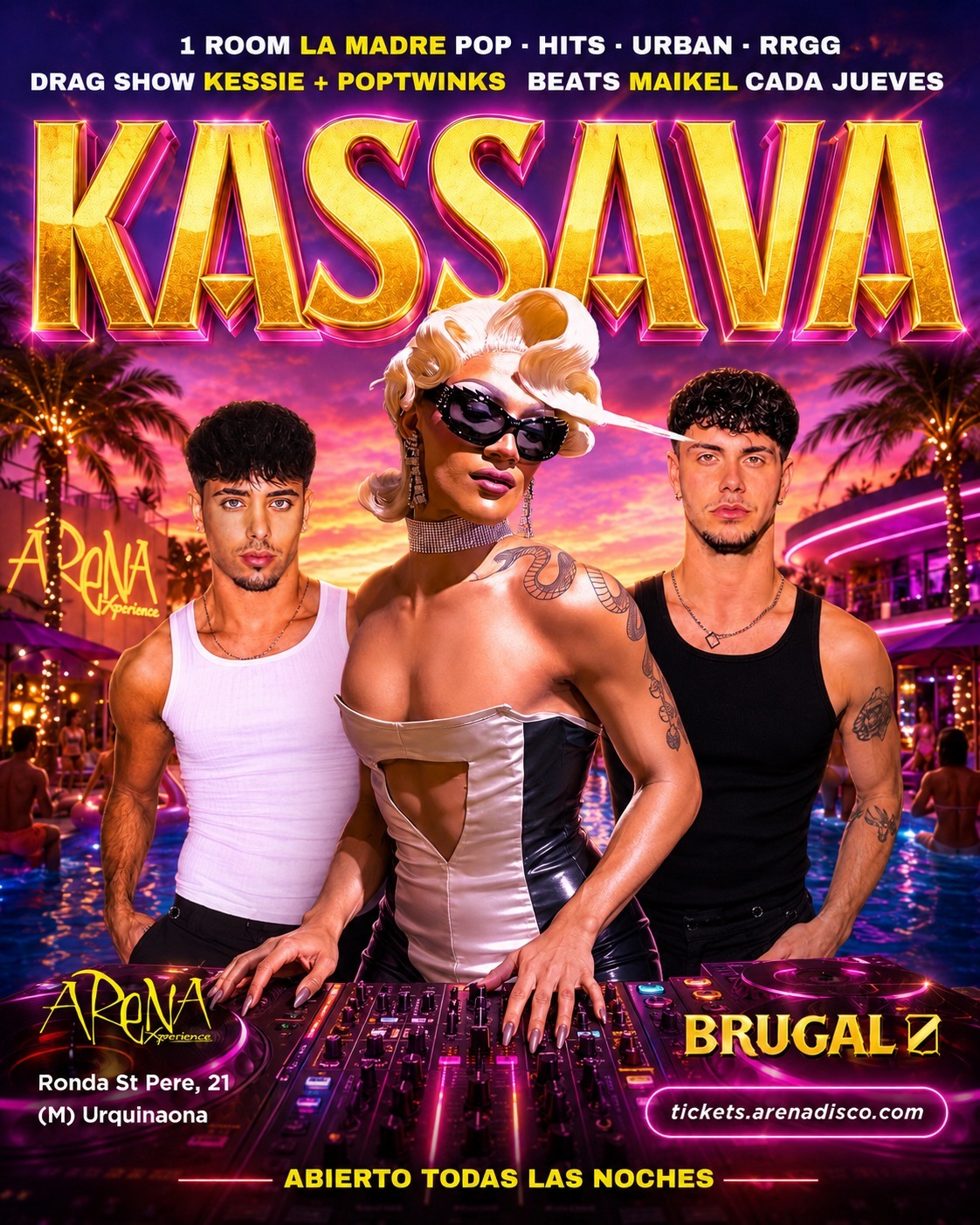 Arena Experience: Kassava White Party