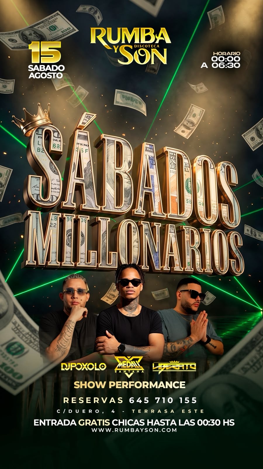 SÁBADO MILLONARIO - Club Rumba Y Son Terrassa
