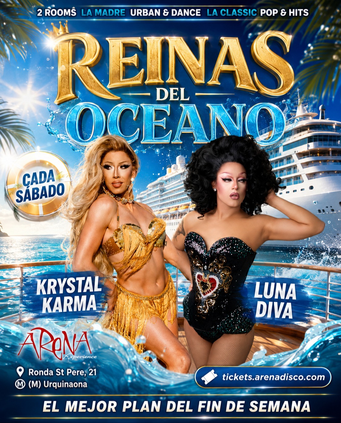 REINAS DEL OCEANO