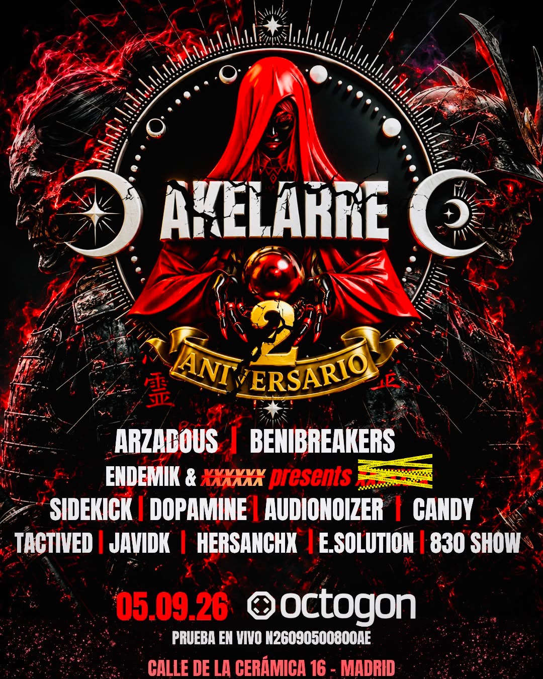 Akelarre Hard Club. 2 Aniversario
