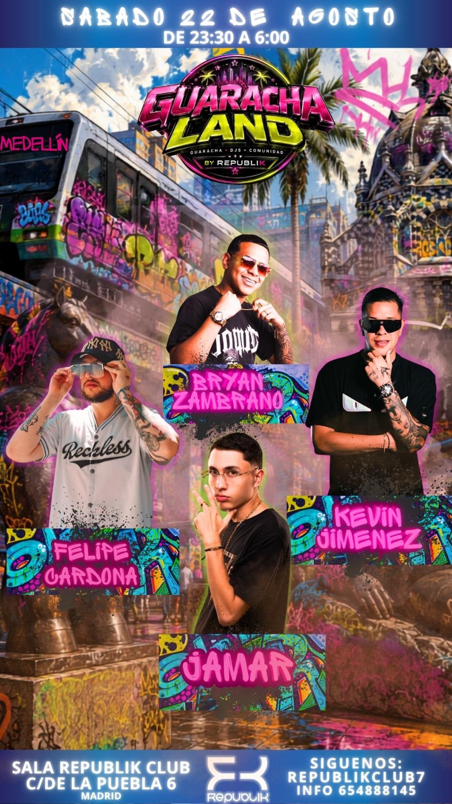 GUARACHA LAND!! - Club Sala Republik