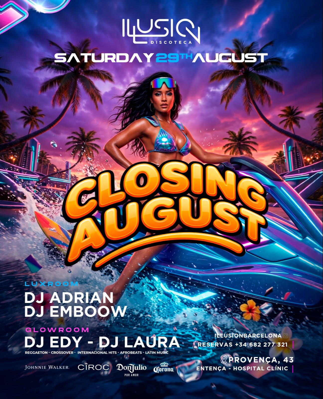 CLOSING AUGUST - Club Illusion