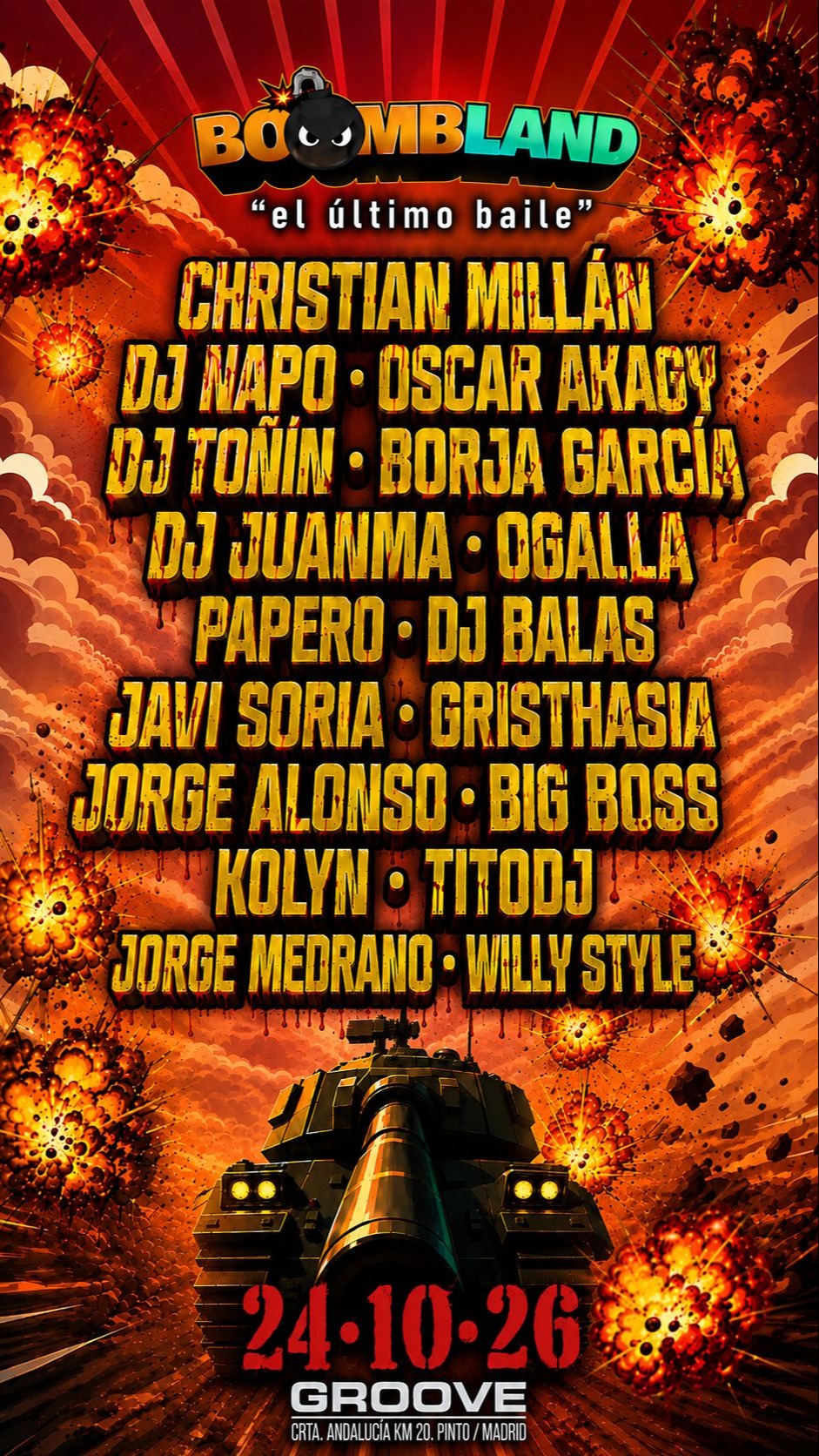 El Último Baile - Club BOOMBLAND