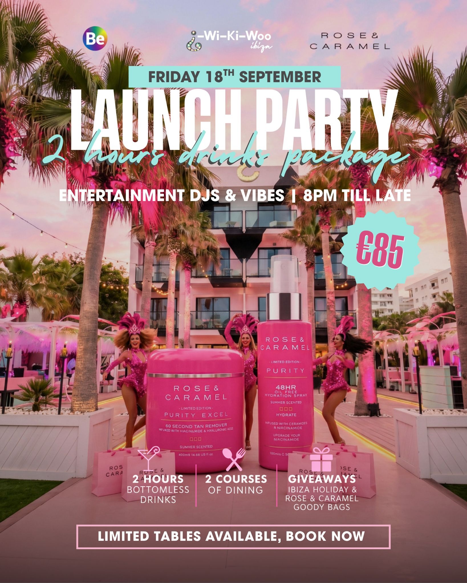 Rose &amp; Caramel Launch Party