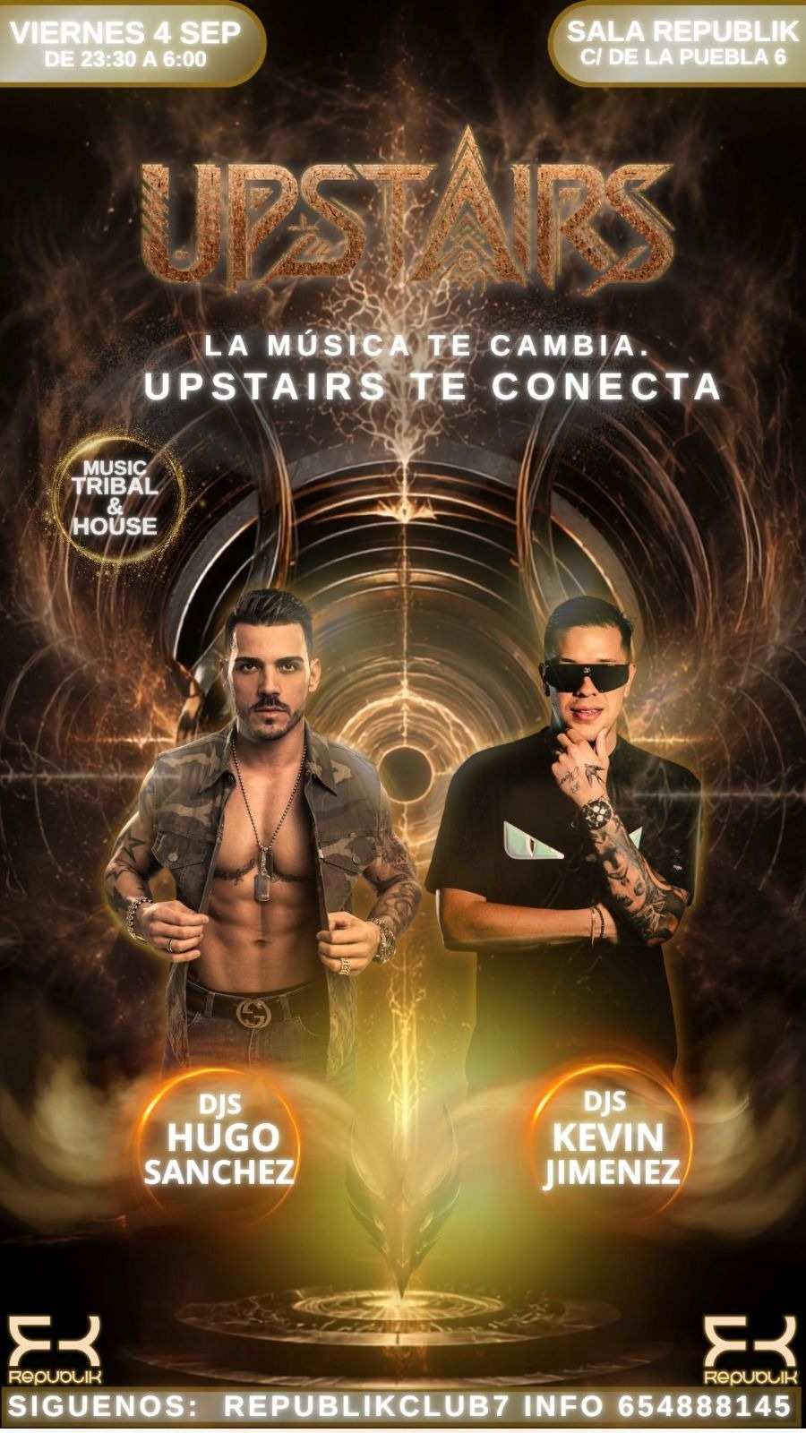 UPSTAIRS - Club Sala Republik