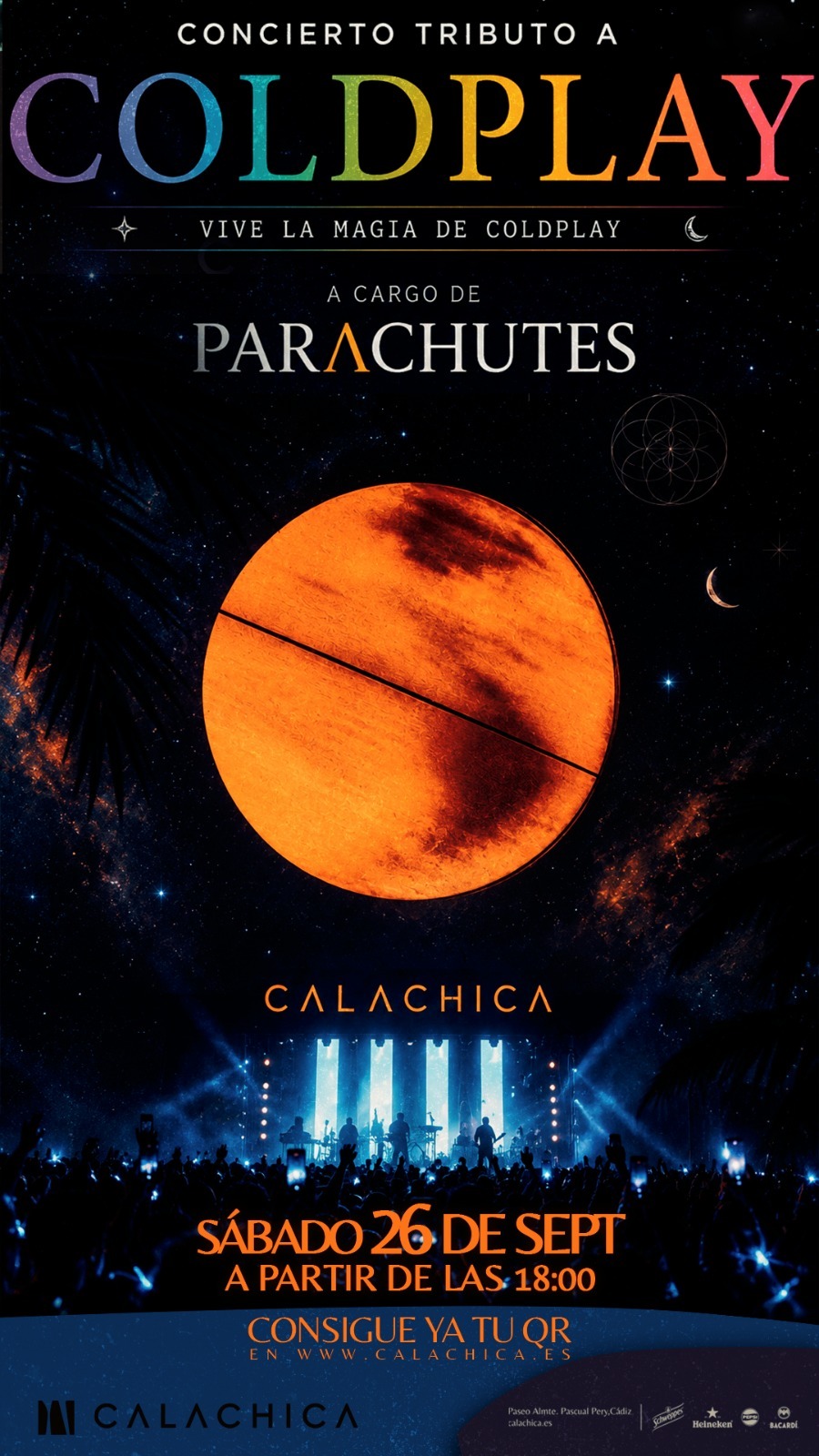 SAB 26 SEP |TRIBUTO A COLDPLAY - PARACHUTES