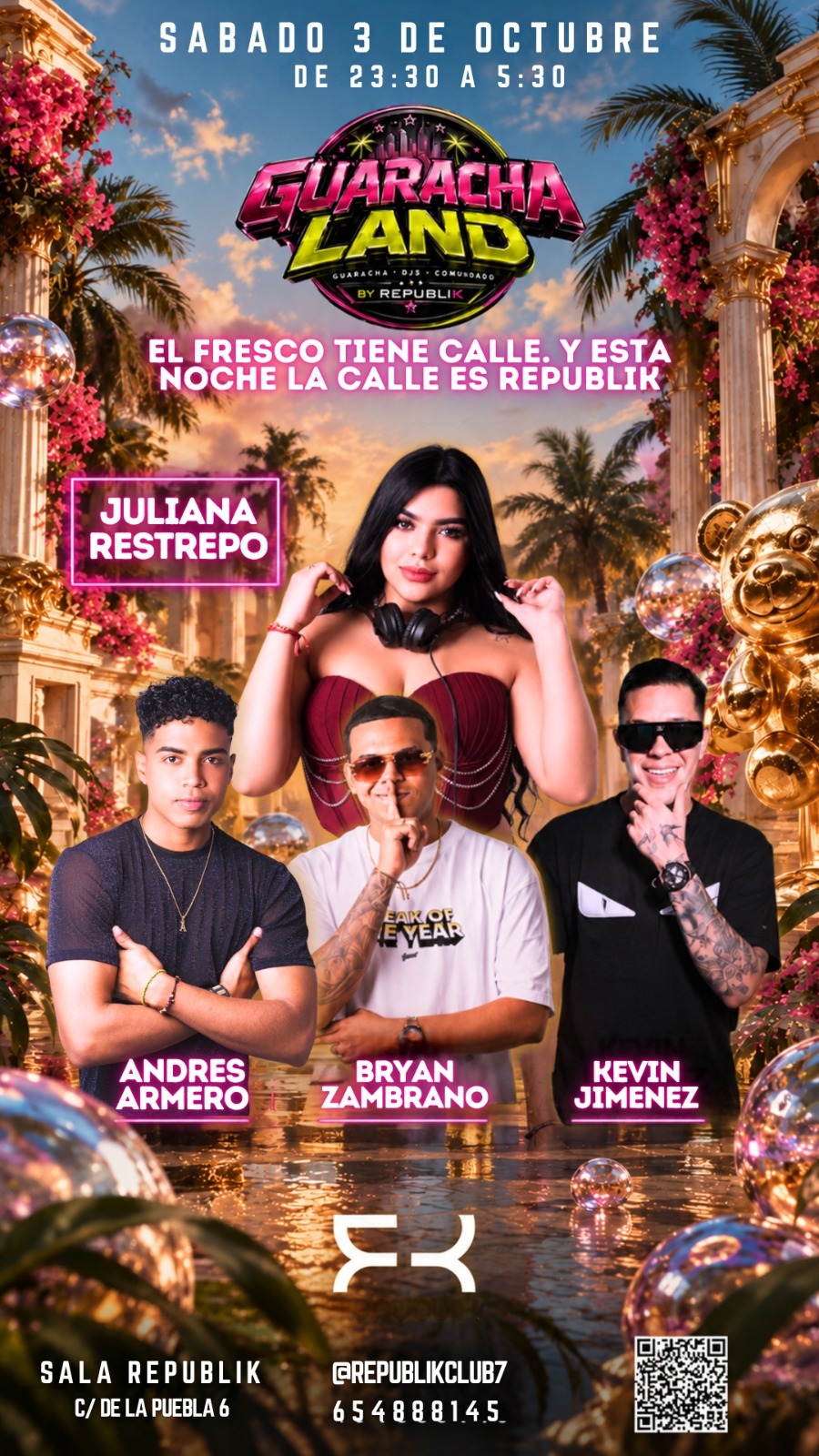 GUARACHA LAND - Club Sala Republik