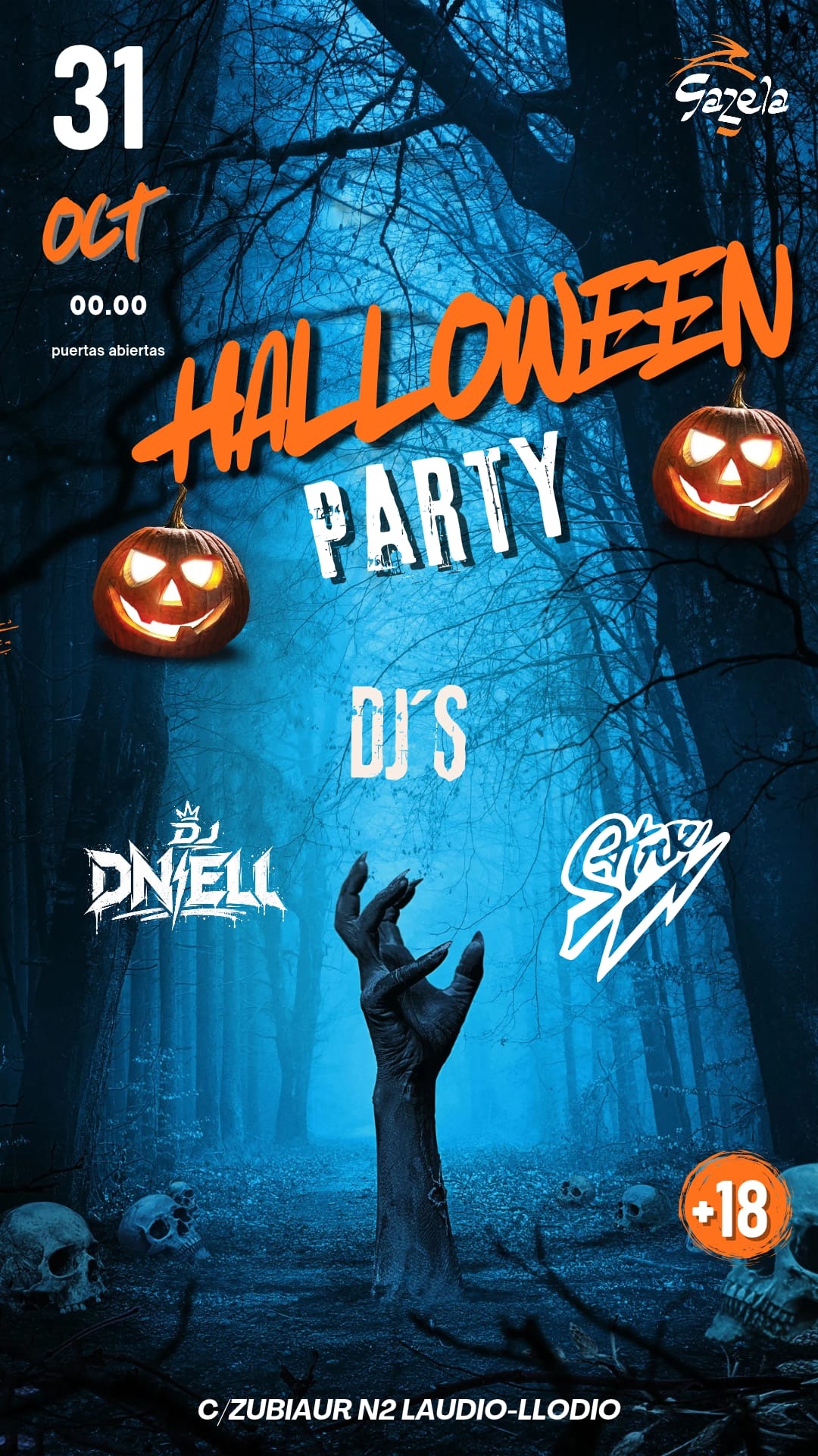 HALLOWEEN Party - Club Gazela