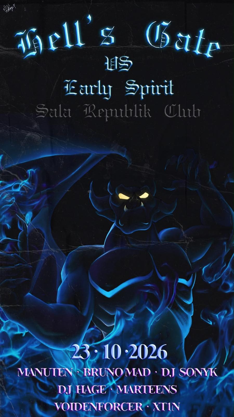 Hell's Gate VS Early Spirit - Club Sala Republik