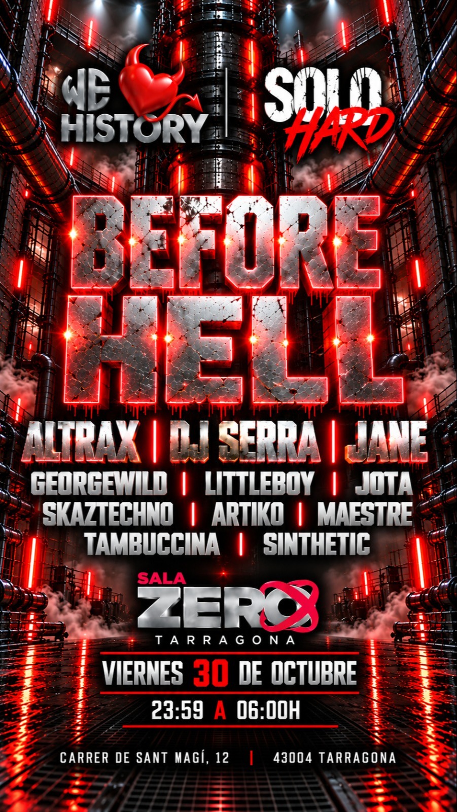 BEFORE HELL - Club SOLO HARD