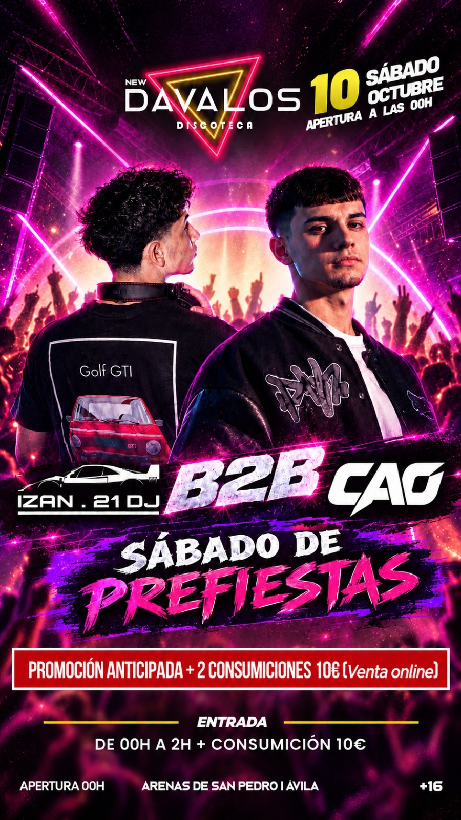 Sábado de prefiestas