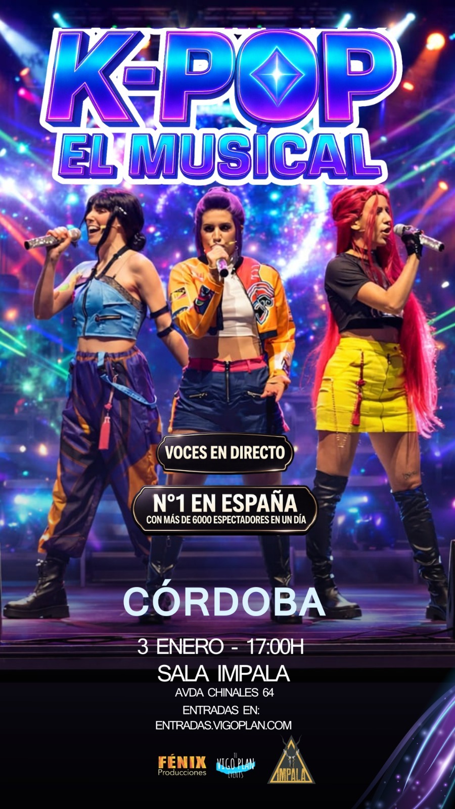 LAS GUERRERAS K-POP: EL MUSICAL EN CÓRDOBA
