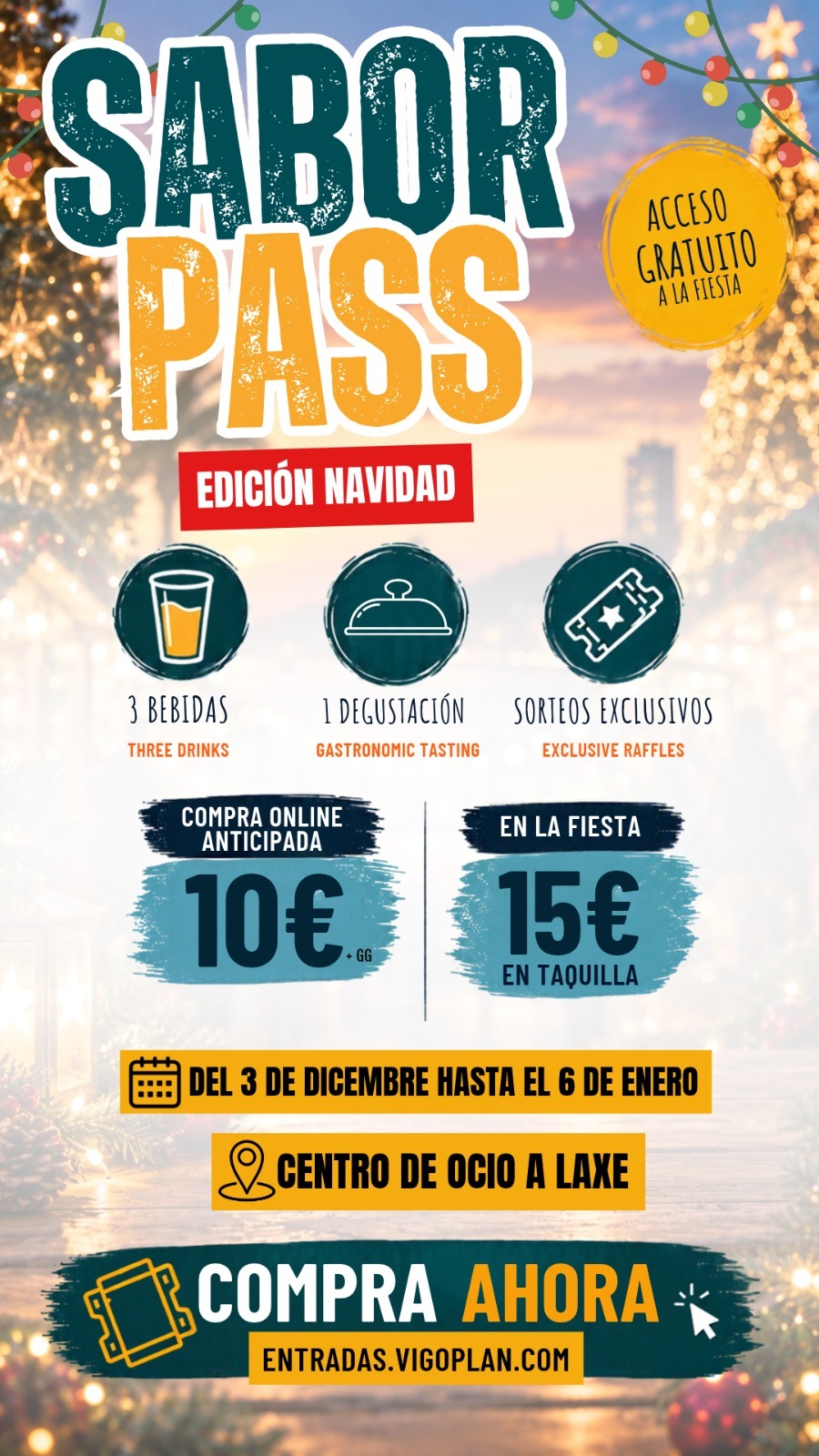 SABOR PASS // EDICIÓN NAVIDAD 