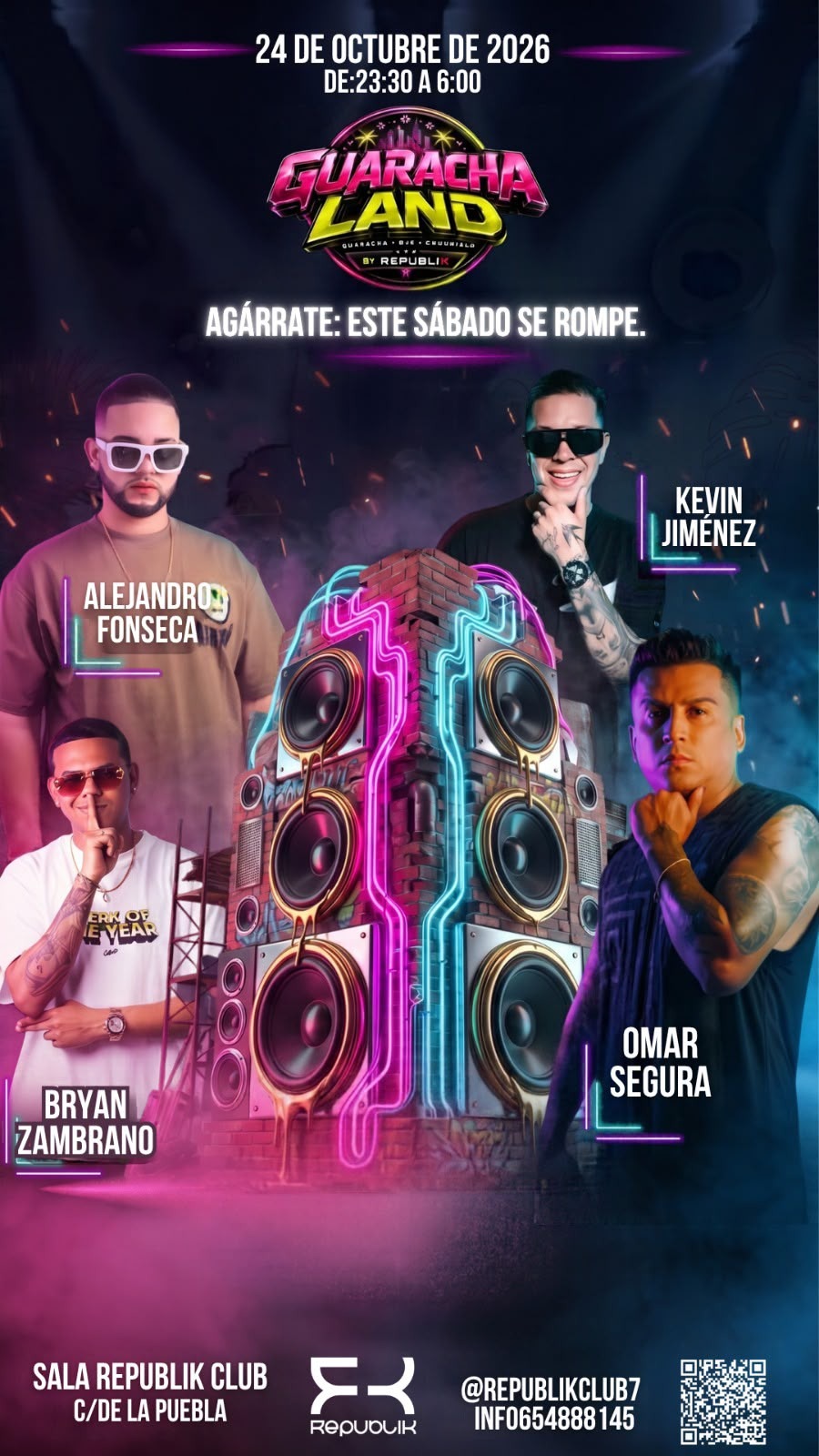 GUARACHA LAND - Club Sala Republik