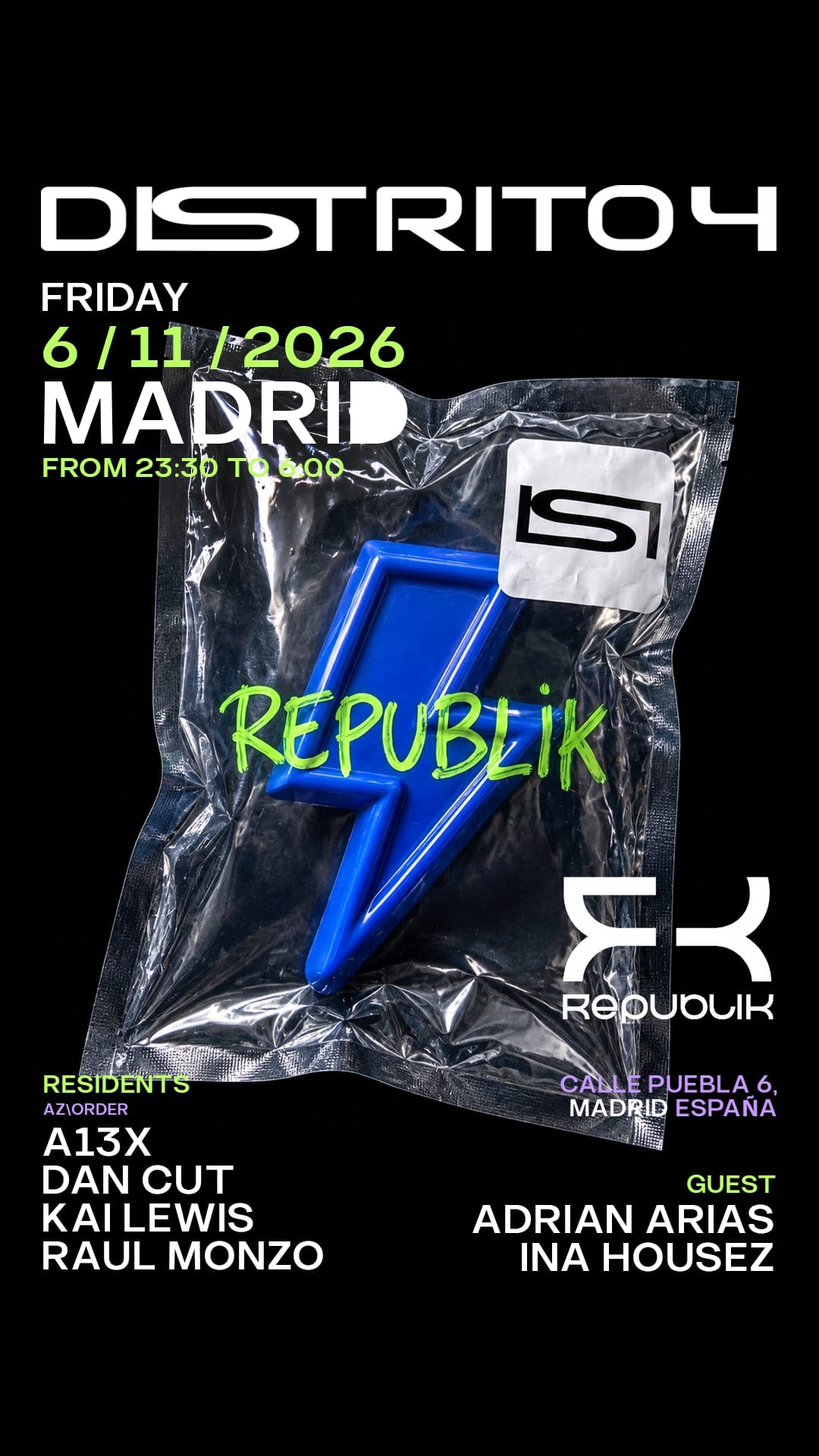 Distrito 4 - Club Sala Republik