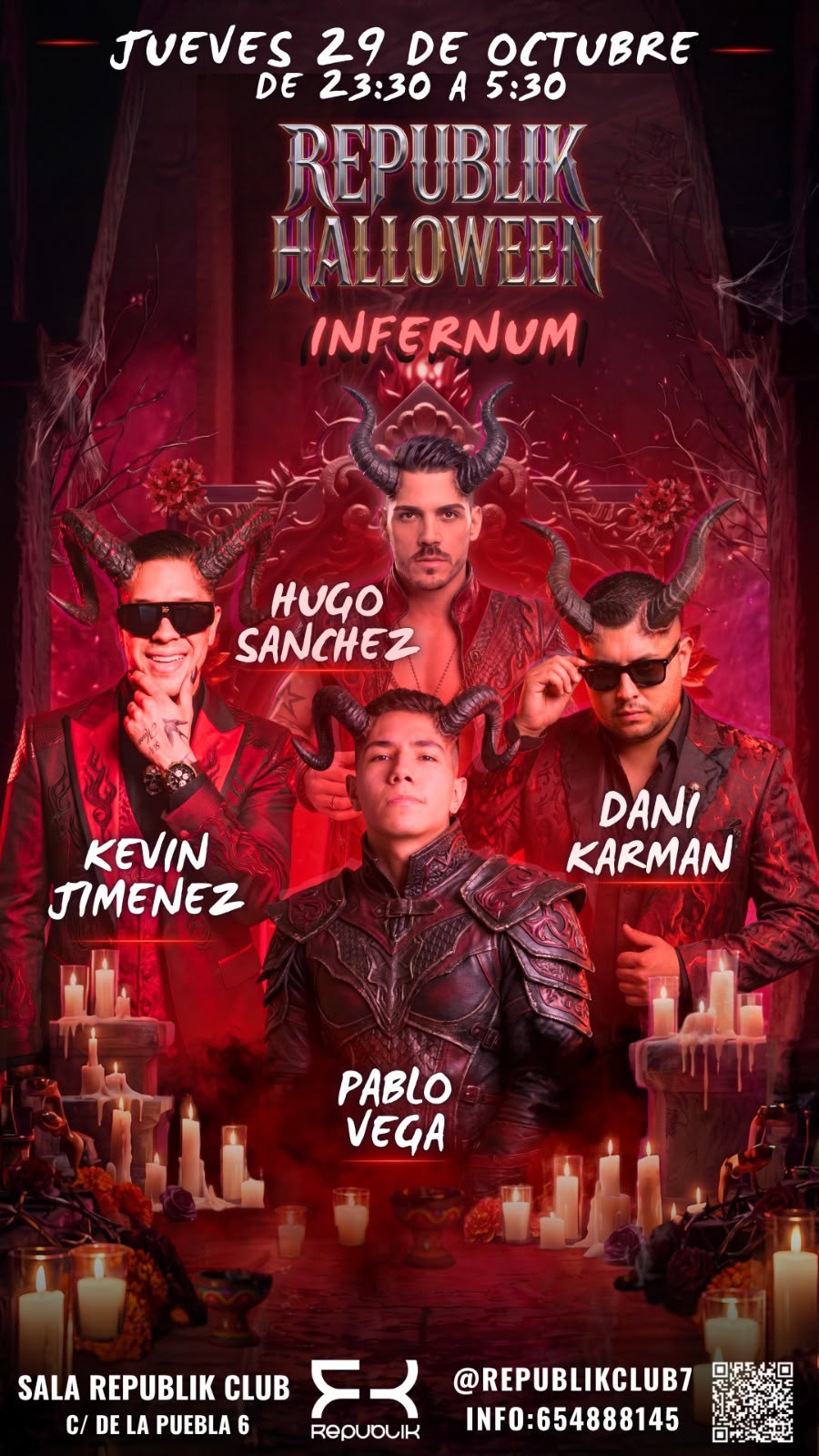 REPUBLIK HALLOWEEN INFERNUM SALA REPUBLIK