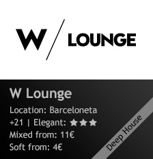 W Lounge W Lounge Plaça de la Rosa dels Vents, Barcelona, España